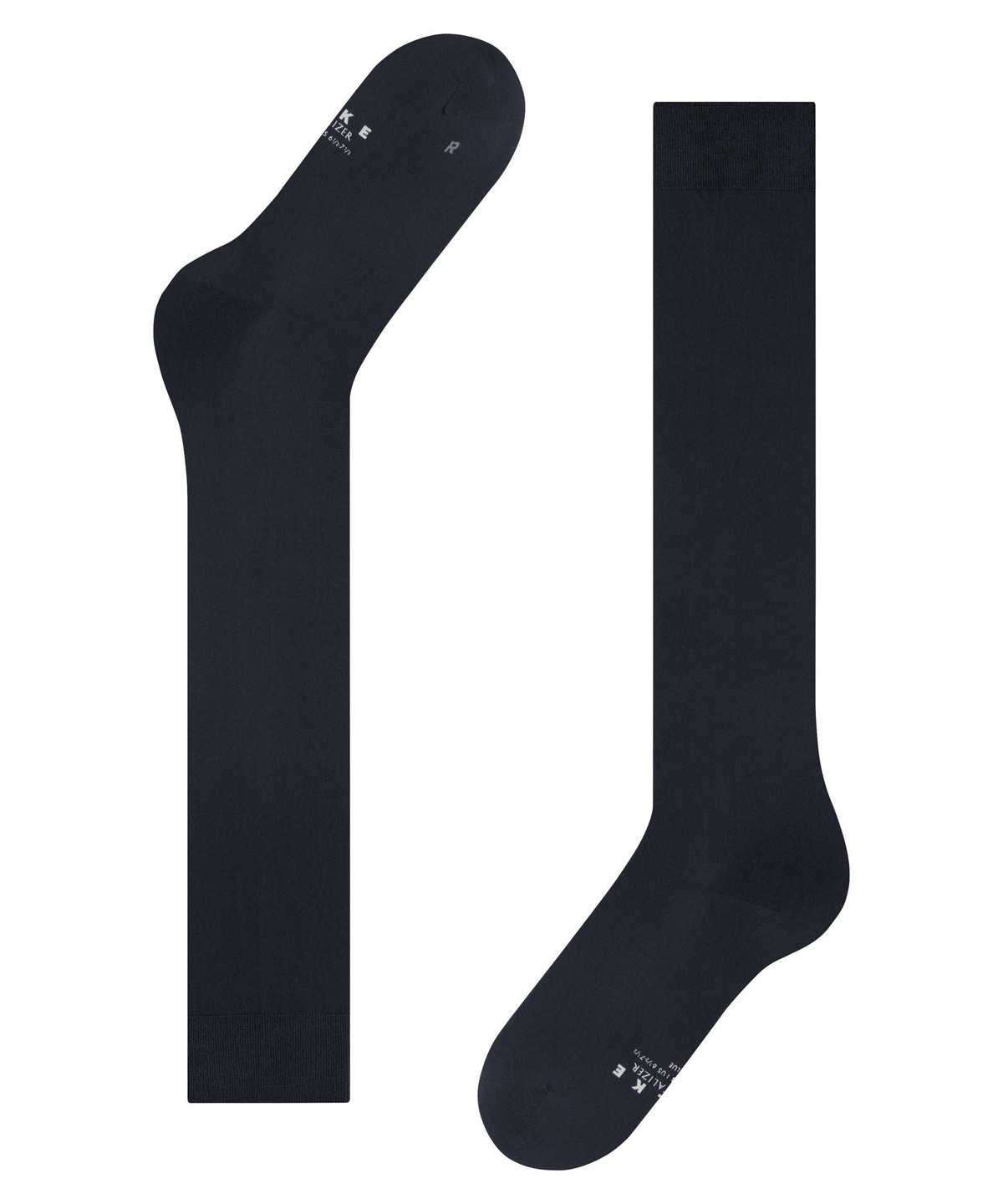 Skarpetki Falke Vitalizer Knee-high Socks Damskie Niebieskie | MTESDG-768