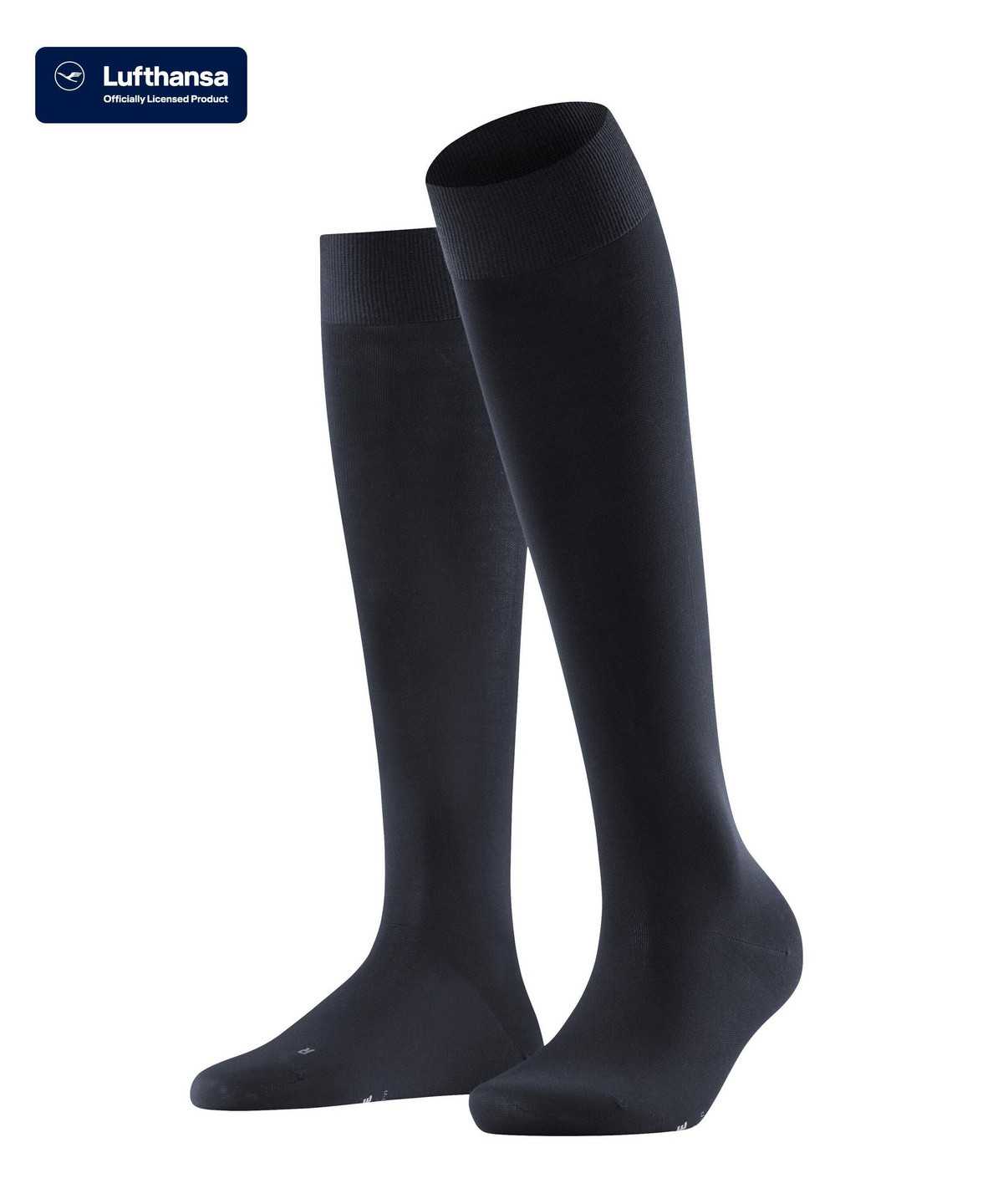 Skarpetki Falke Vitalizer Knee-high Socks Damskie Niebieskie | MTESDG-768