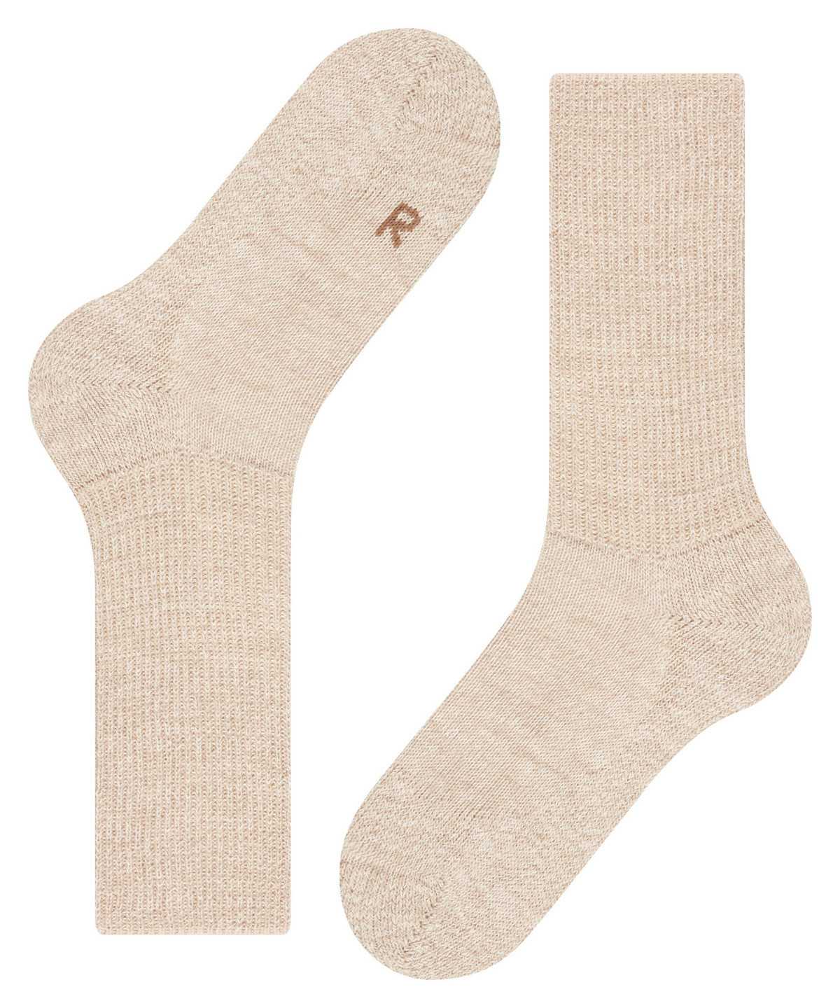 Skarpetki Falke Walkie Ergo Boot socks Damskie Beżowe | XRHPZA-430