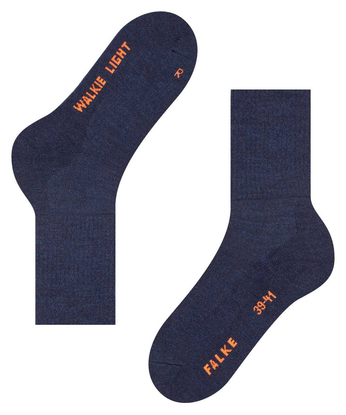 Skarpetki Falke Walkie Light Boot socks Damskie Niebieskie | WZVGNT-294