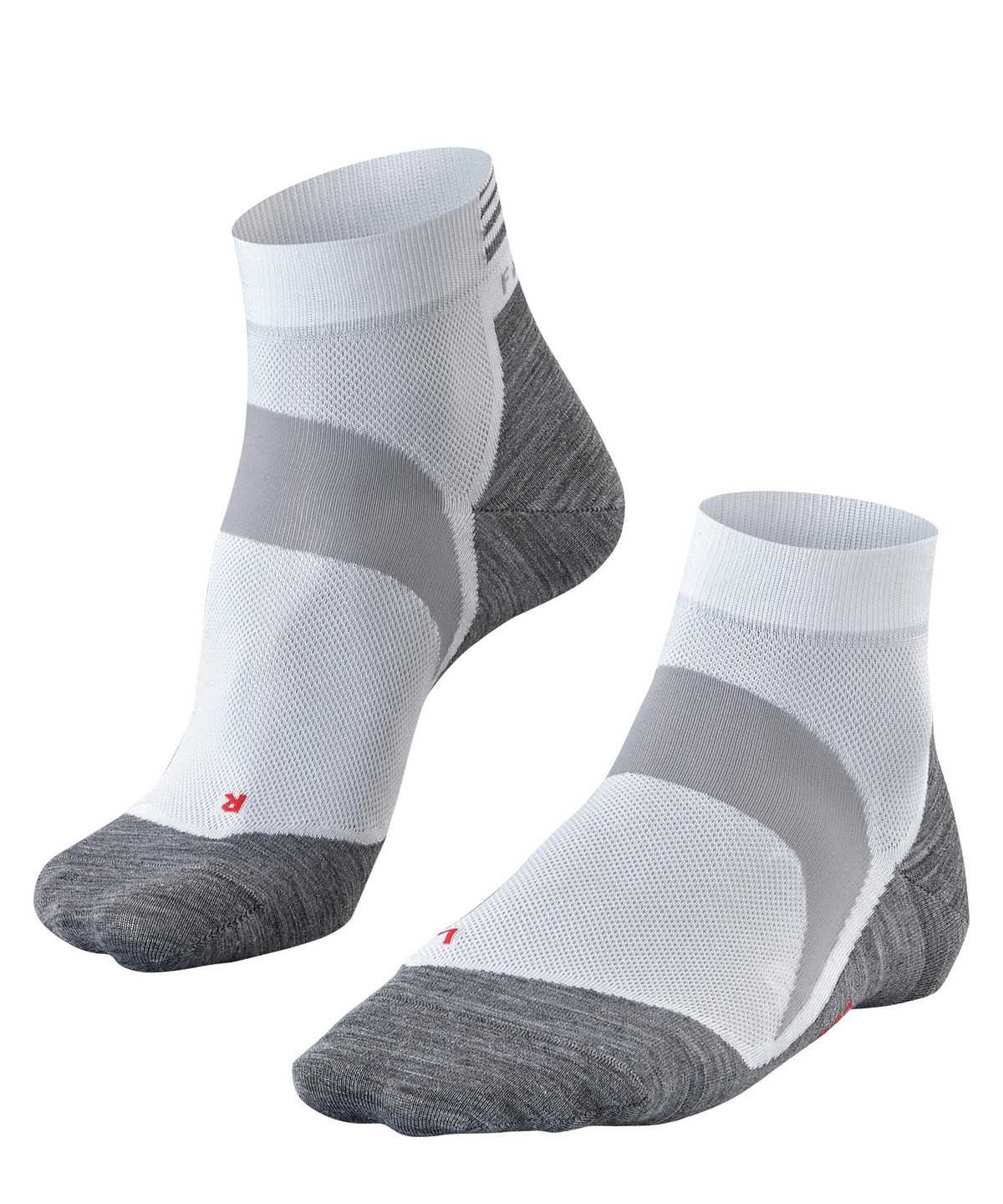 Sports Socks Falke BC6 Pro Short Biking Short sock Damskie Białe | RNWTFG-718