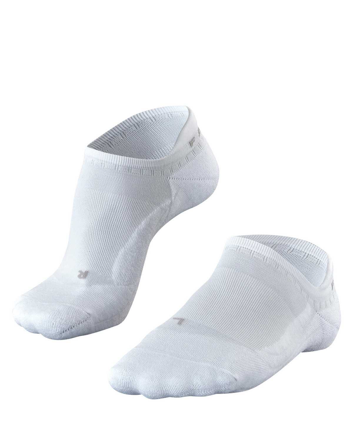 Sports Socks Falke GO2 Invisible Golf Invisibles Damskie Białe | EODCNK-901