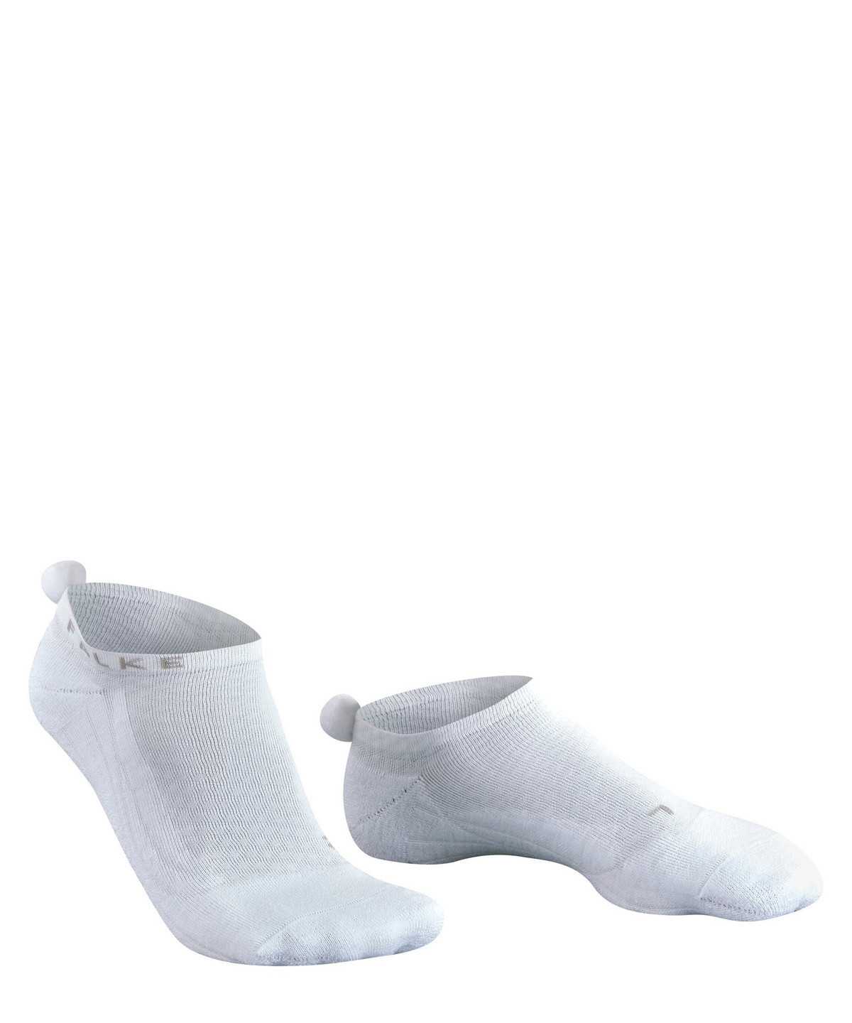 Sports Socks Falke GO2 Pompom Golf Invisibles Damskie Białe | QANHVZ-347