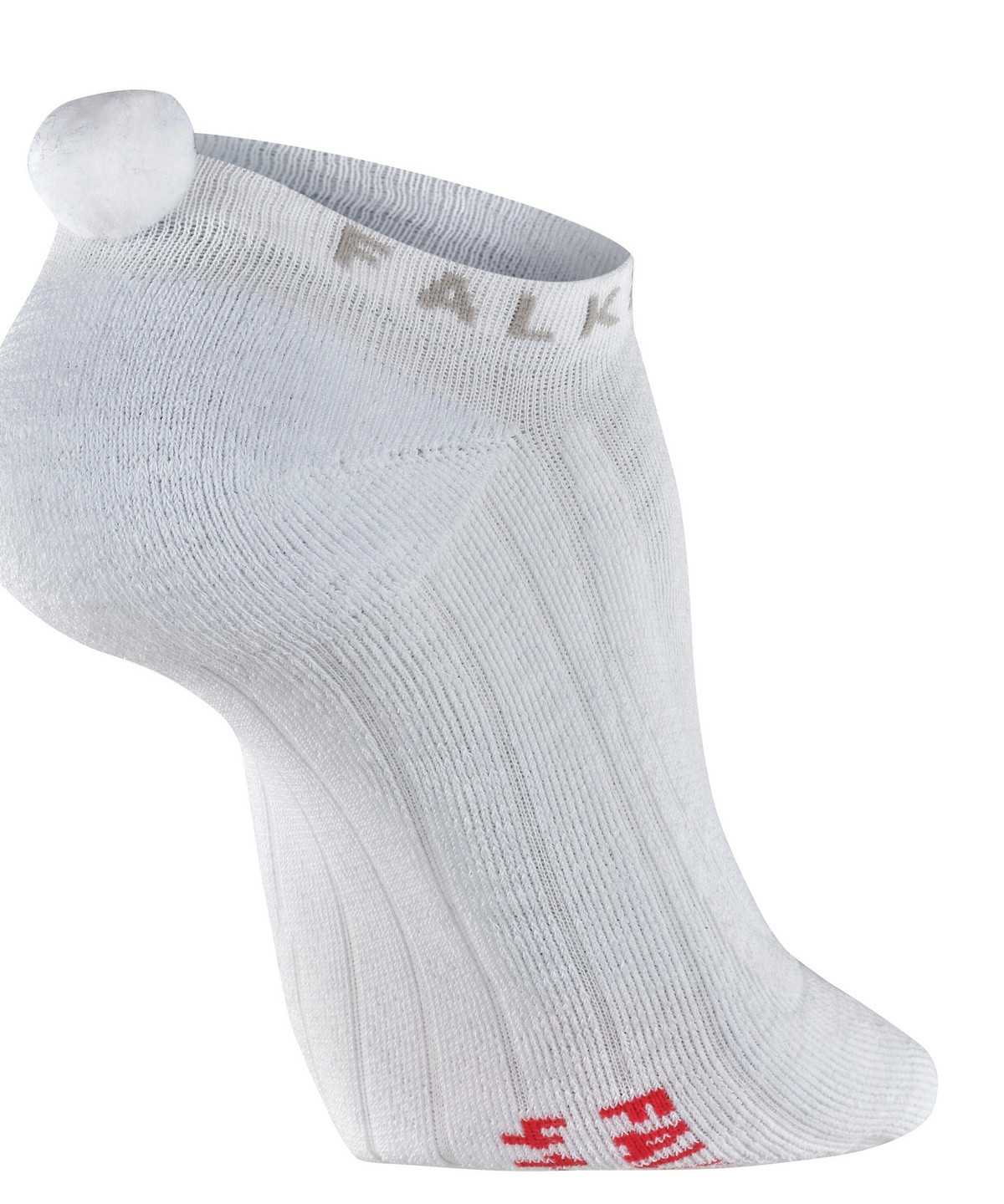 Sports Socks Falke GO2 Pompom Golf Invisibles Damskie Białe | QANHVZ-347