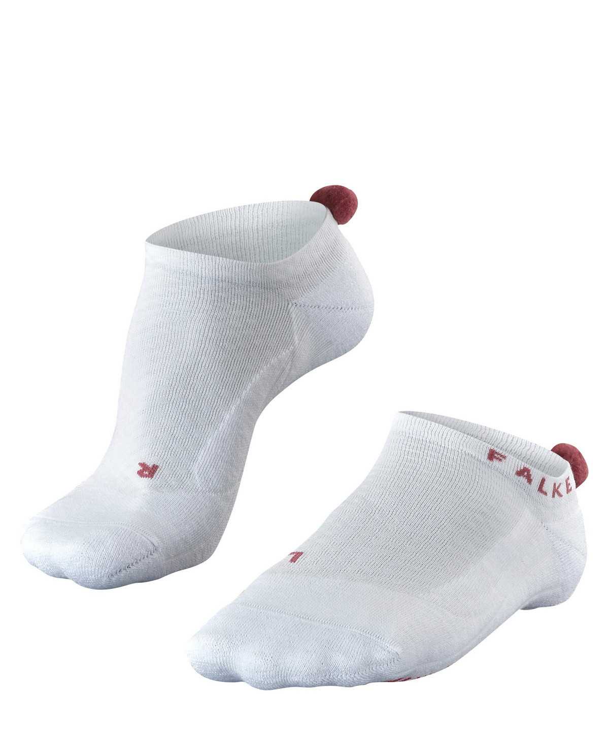 Sports Socks Falke GO2 Pompom Golf Invisibles Damskie Białe | LTPYRV-957