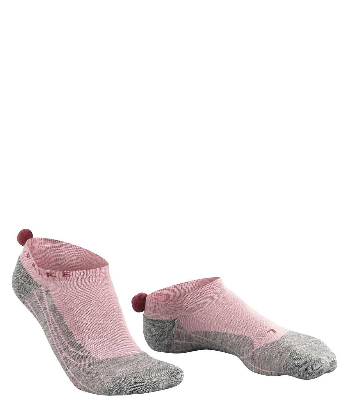 Sports Socks Falke GO2 Pompom Golf Invisibles Damskie Różowe | ZTHKVX-641