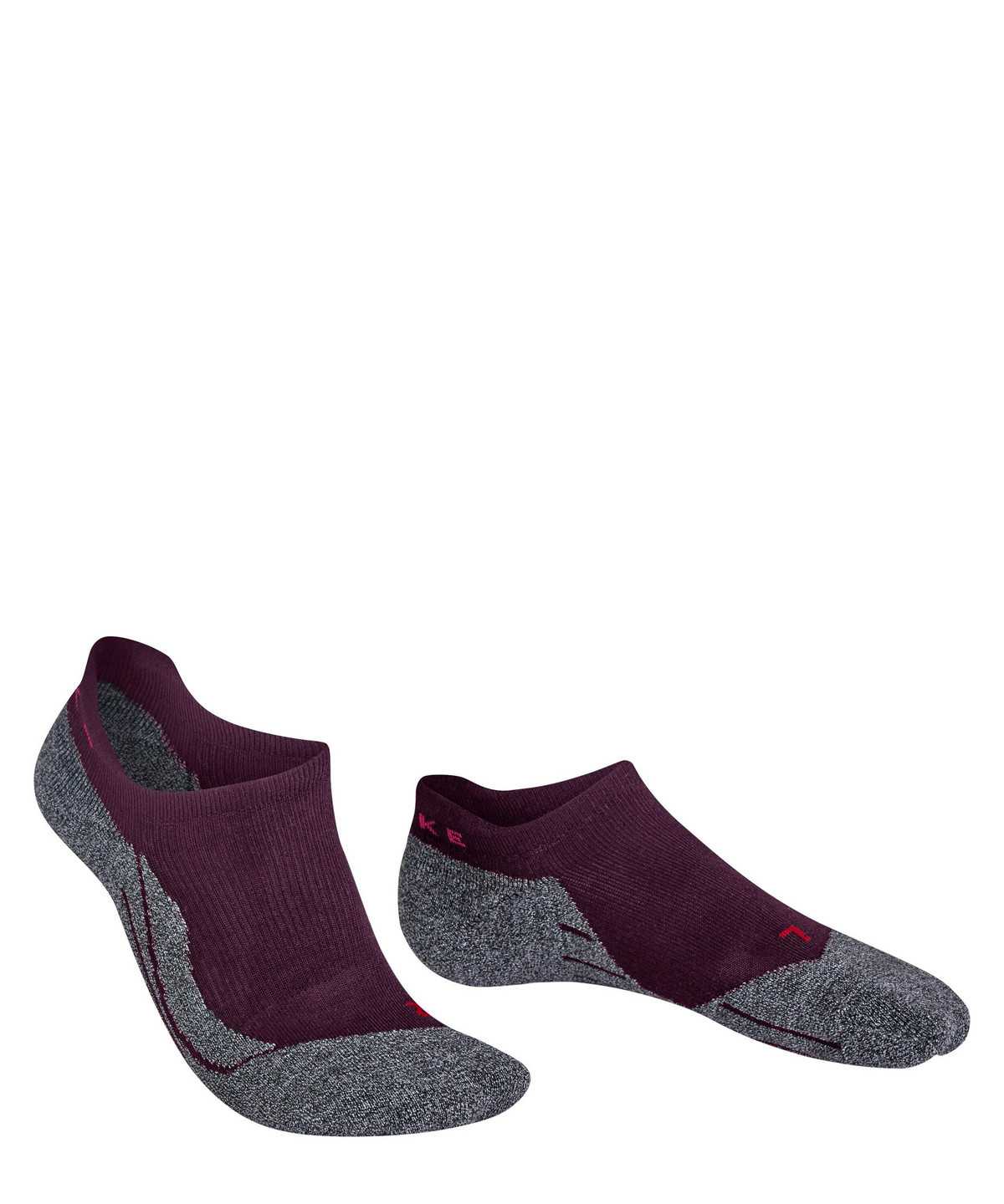 Sports Socks Falke RU3 Comfort Invisible Running Invisibles Damskie Czerwone | QIVYSL-739