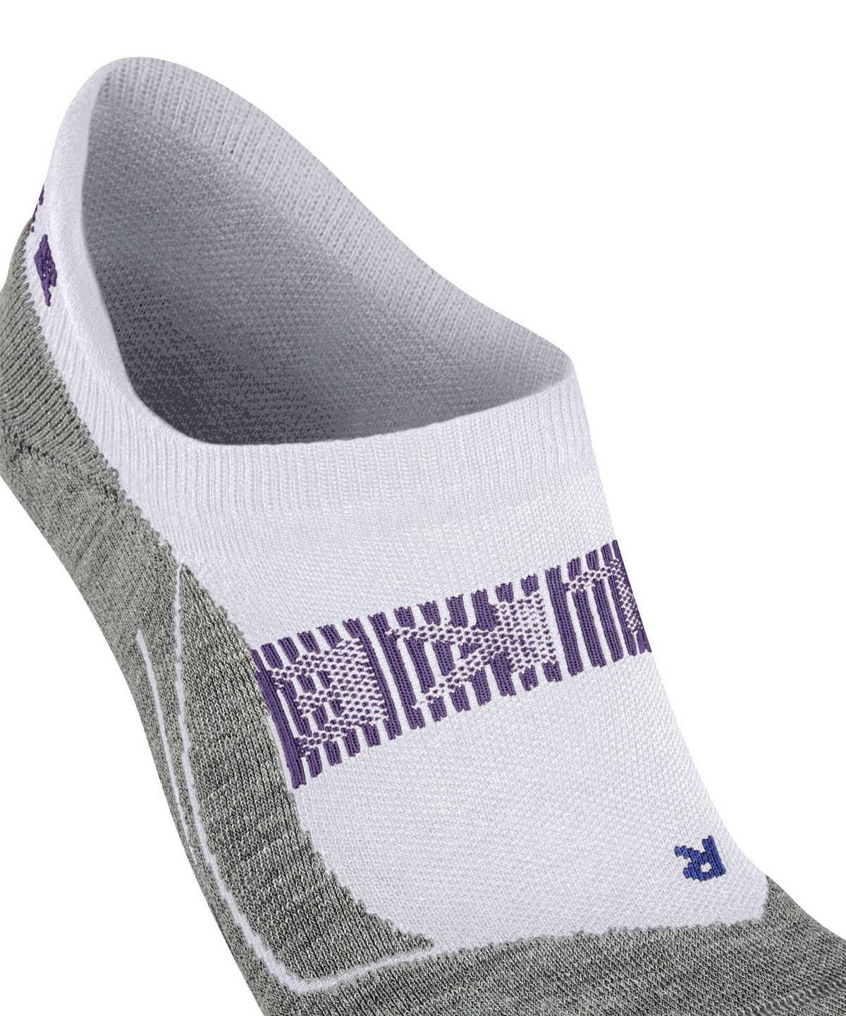 Sports Socks Falke RU4 Endurance Cool Invisible Running Invisibles Damskie Białe | QOISDG-081