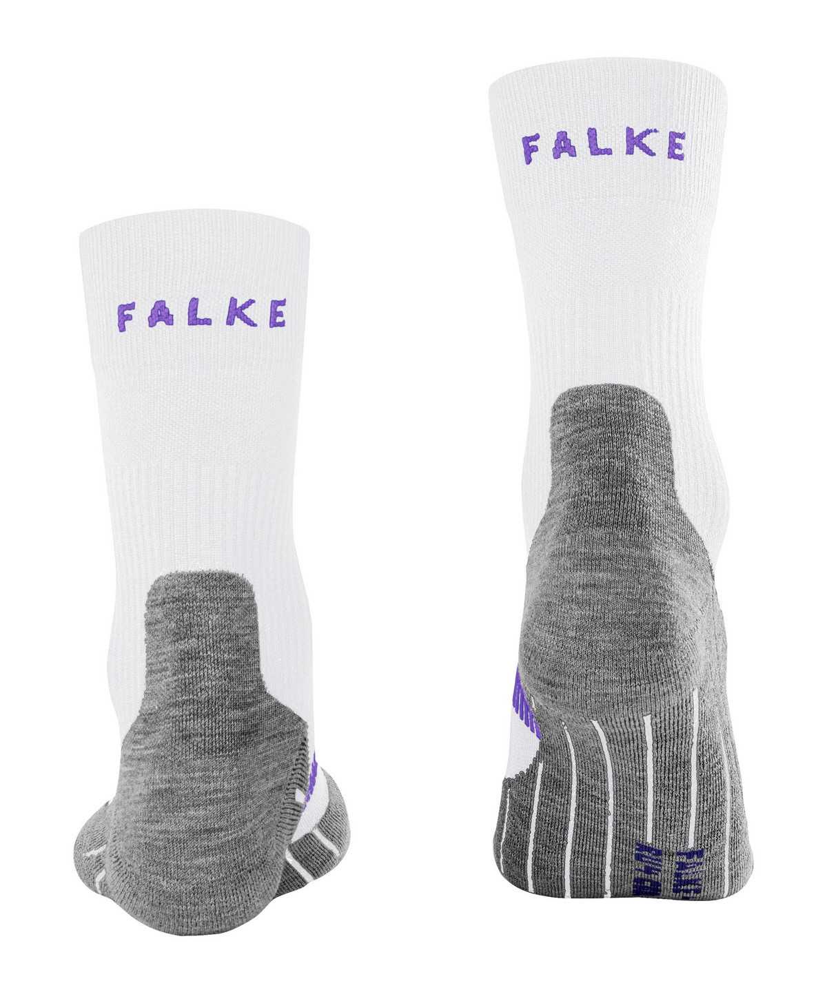 Sports Socks Falke RU4 Endurance Cool Running Socks Damskie Białe | RPADXG-534