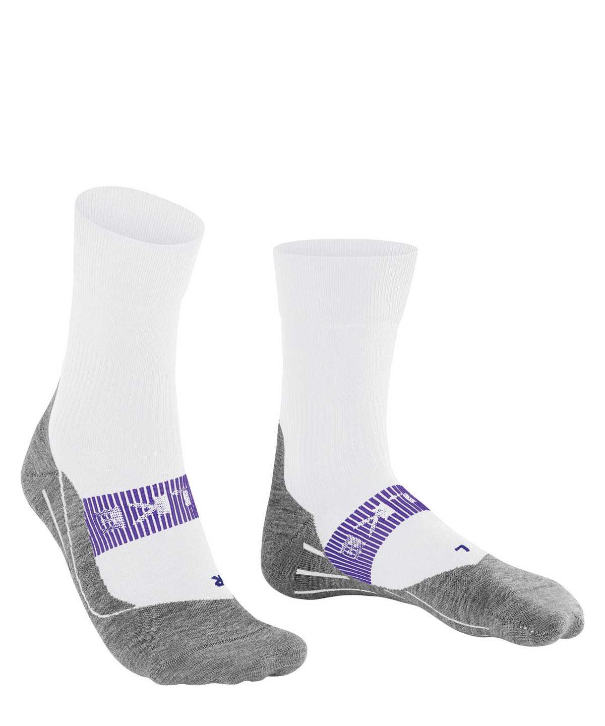 Sports Socks Falke RU4 Endurance Cool Running Socks Damskie Białe | RPADXG-534