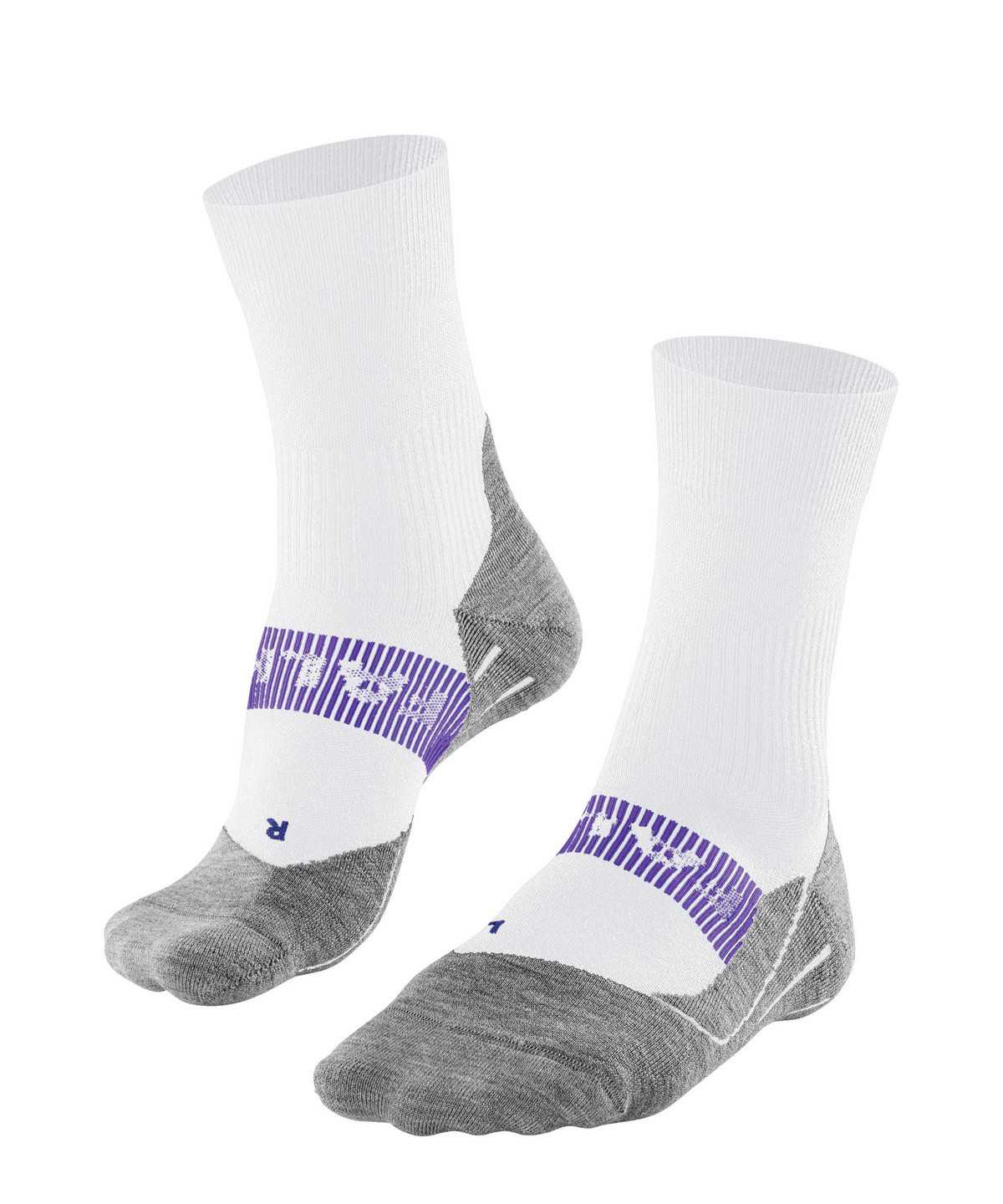 Sports Socks Falke RU4 Endurance Cool Running Socks Damskie Białe | RPADXG-534