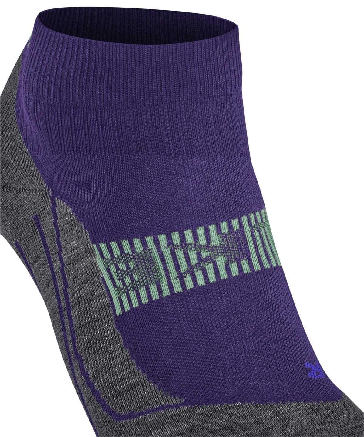 Sports Socks Falke RU4 Endurance Cool Short Running Short sock Damskie Fioletowe | ZQTUHP-568