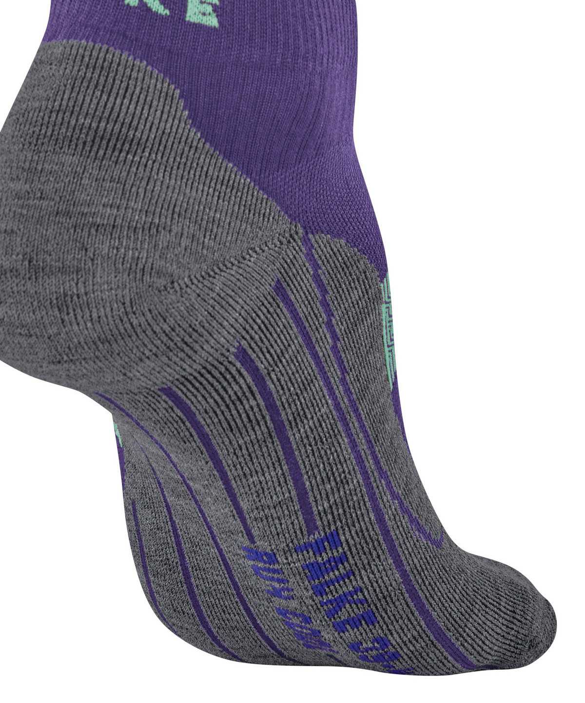 Sports Socks Falke RU4 Endurance Cool Short Running Short sock Damskie Fioletowe | ZQTUHP-568