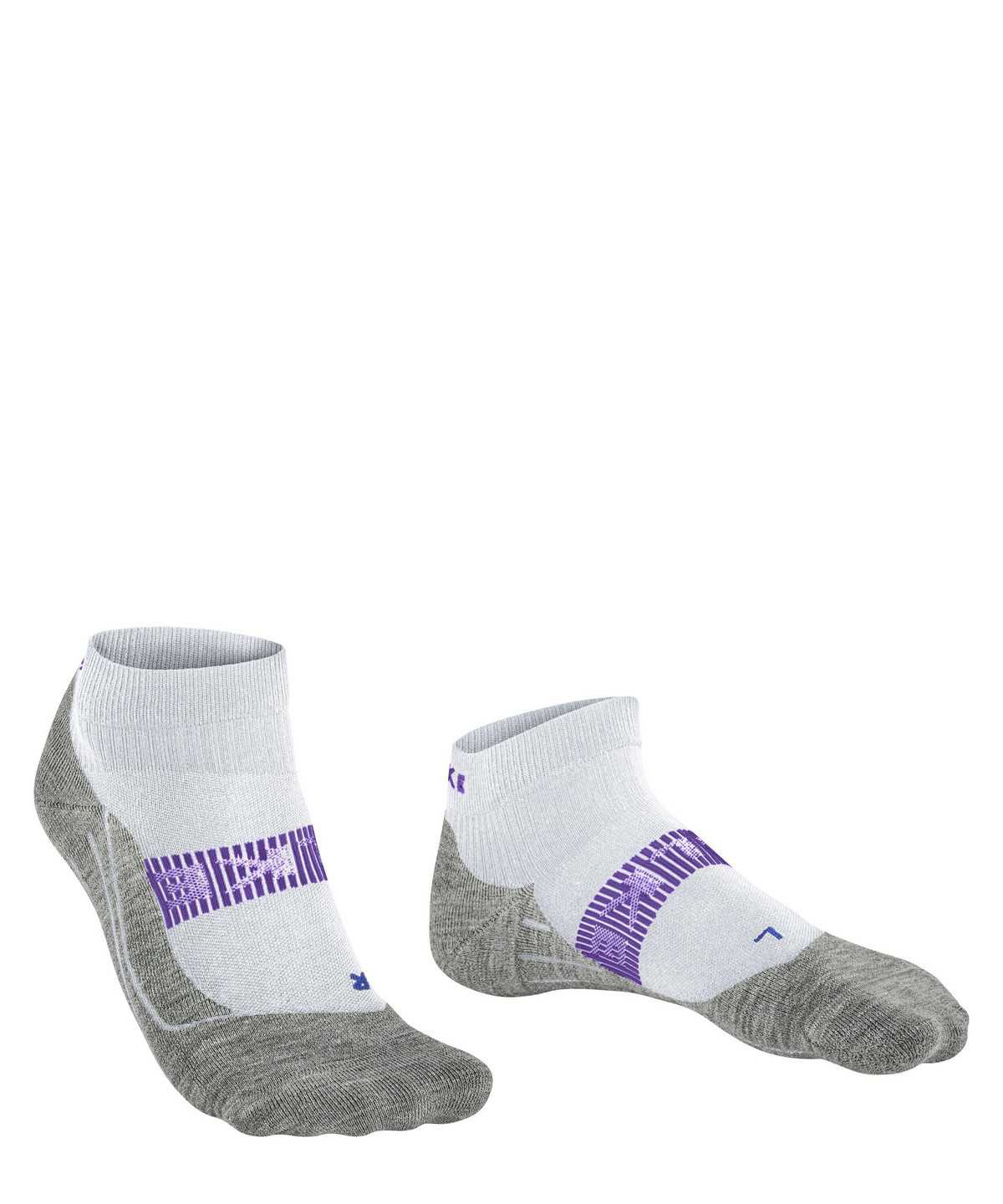 Sports Socks Falke RU4 Endurance Cool Short Running Short sock Damskie Białe | UAXTDP-985