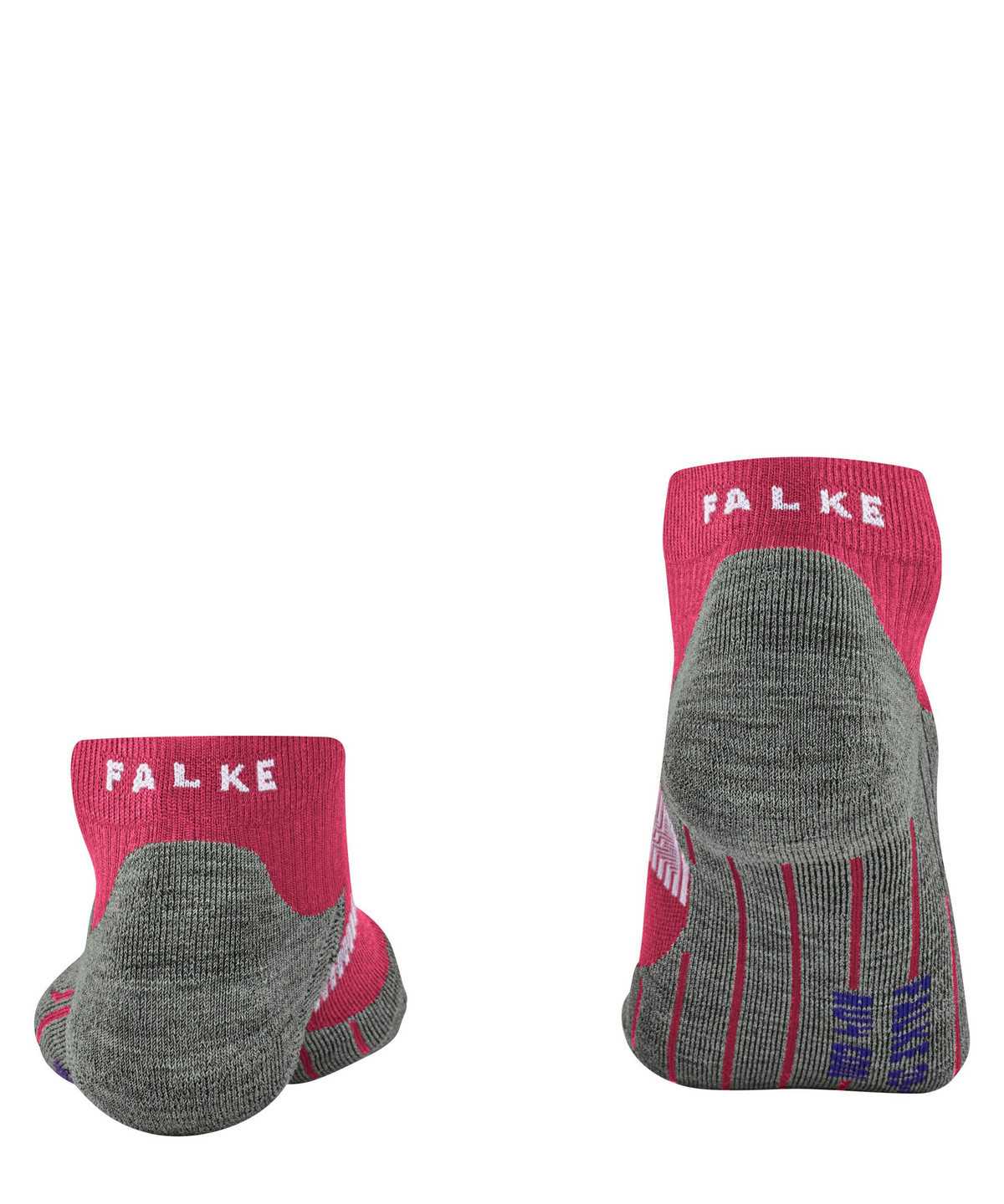 Sports Socks Falke RU4 Endurance Cool Short Running Short sock Damskie Czerwone | TGPHVQ-634