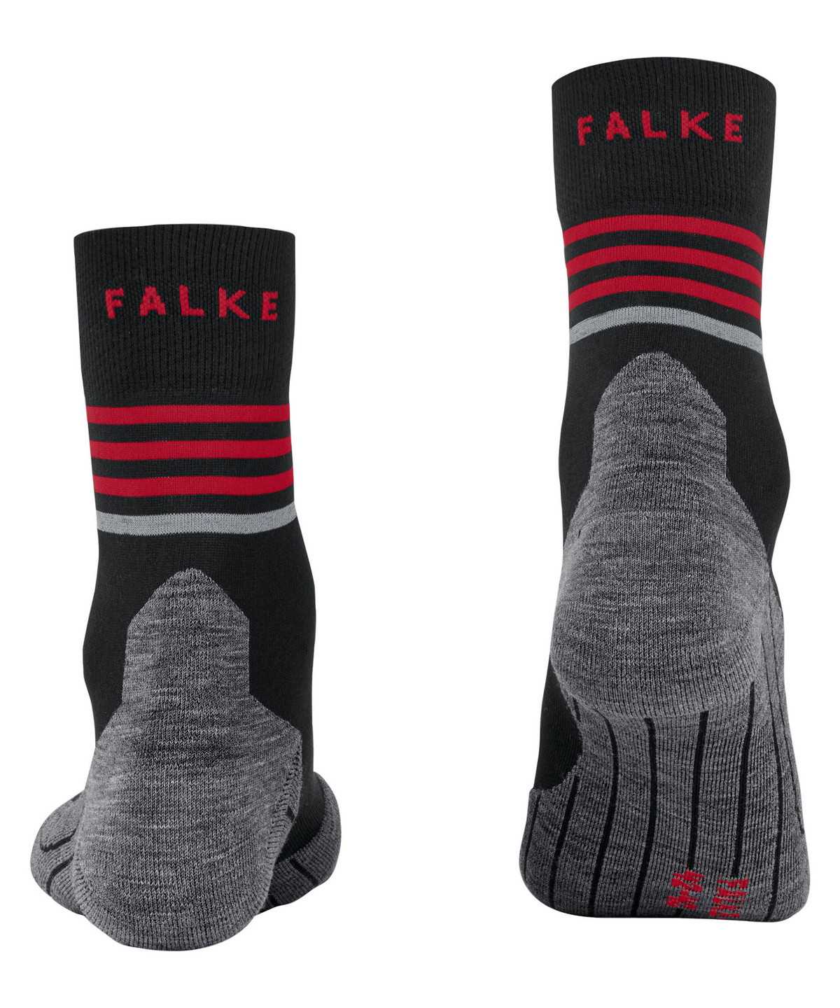 Sports Socks Falke RU4 Endurance Reflect Running Socks Damskie Czarne | JNXWUO-430