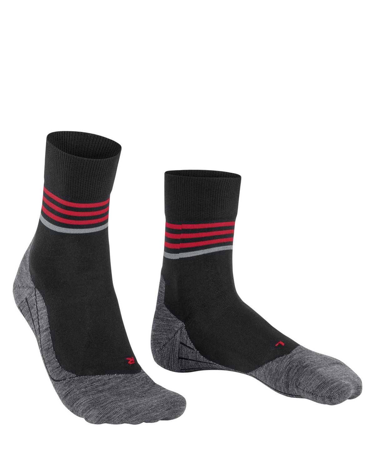 Sports Socks Falke RU4 Endurance Reflect Running Socks Damskie Czarne | JNXWUO-430