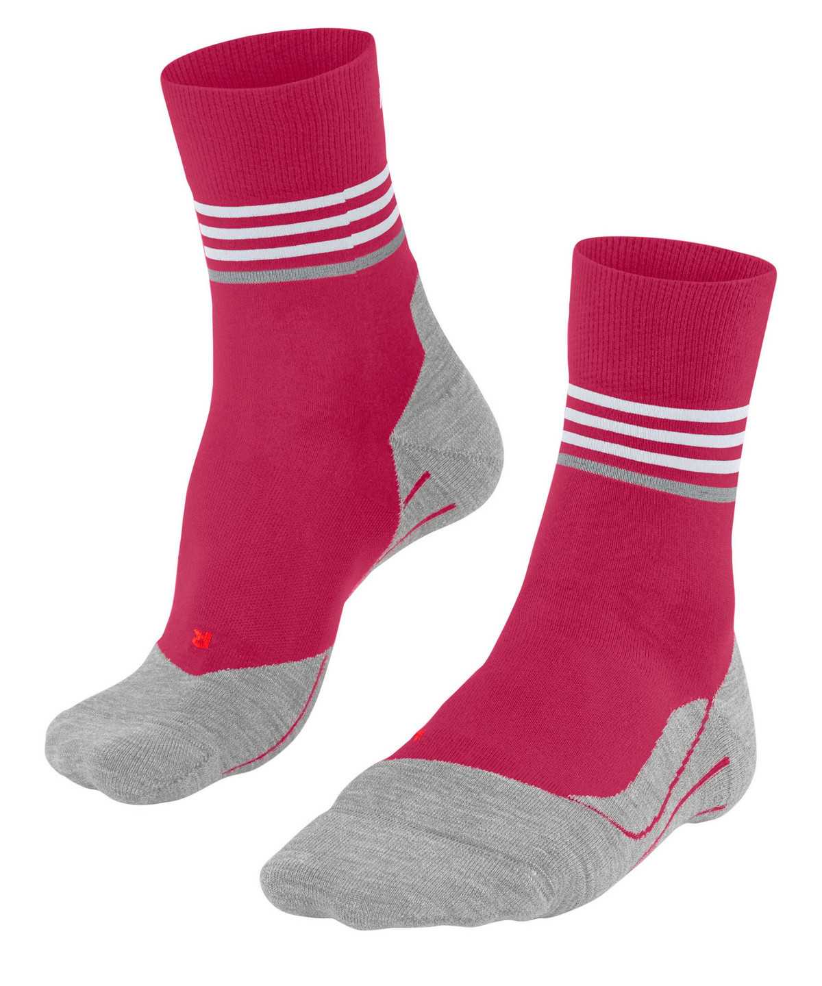 Sports Socks Falke RU4 Endurance Reflect Running Socks Damskie Czerwone | JPEITG-810