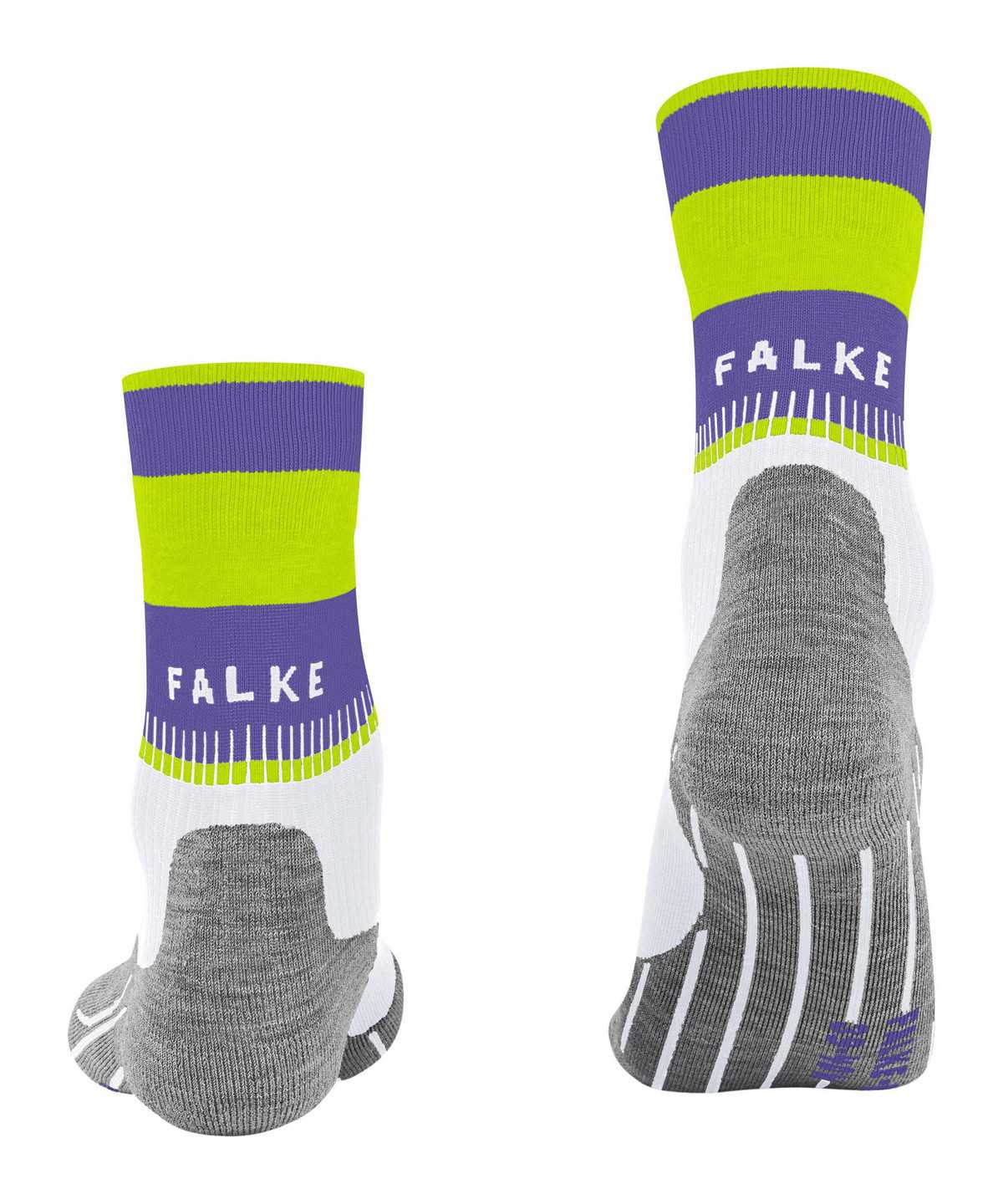 Sports Socks Falke RU4 Endurance Running Socks Damskie Białe | ZRYDXJ-890