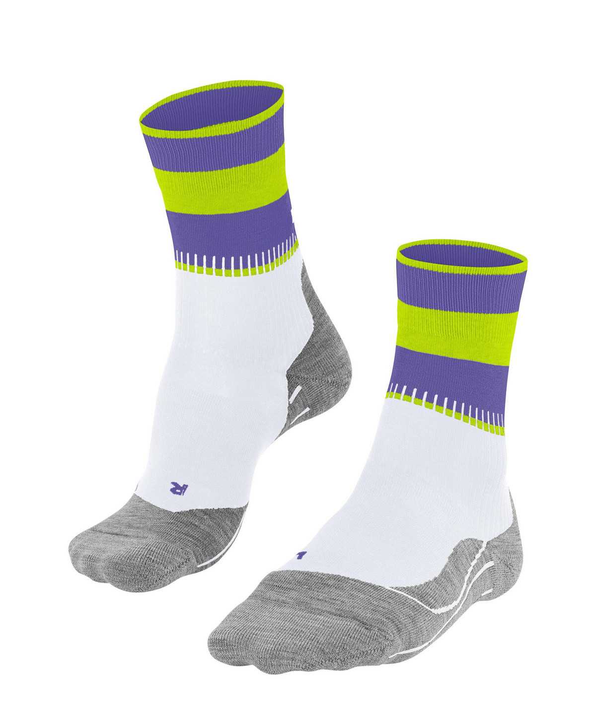 Sports Socks Falke RU4 Endurance Running Socks Damskie Białe | ZRYDXJ-890