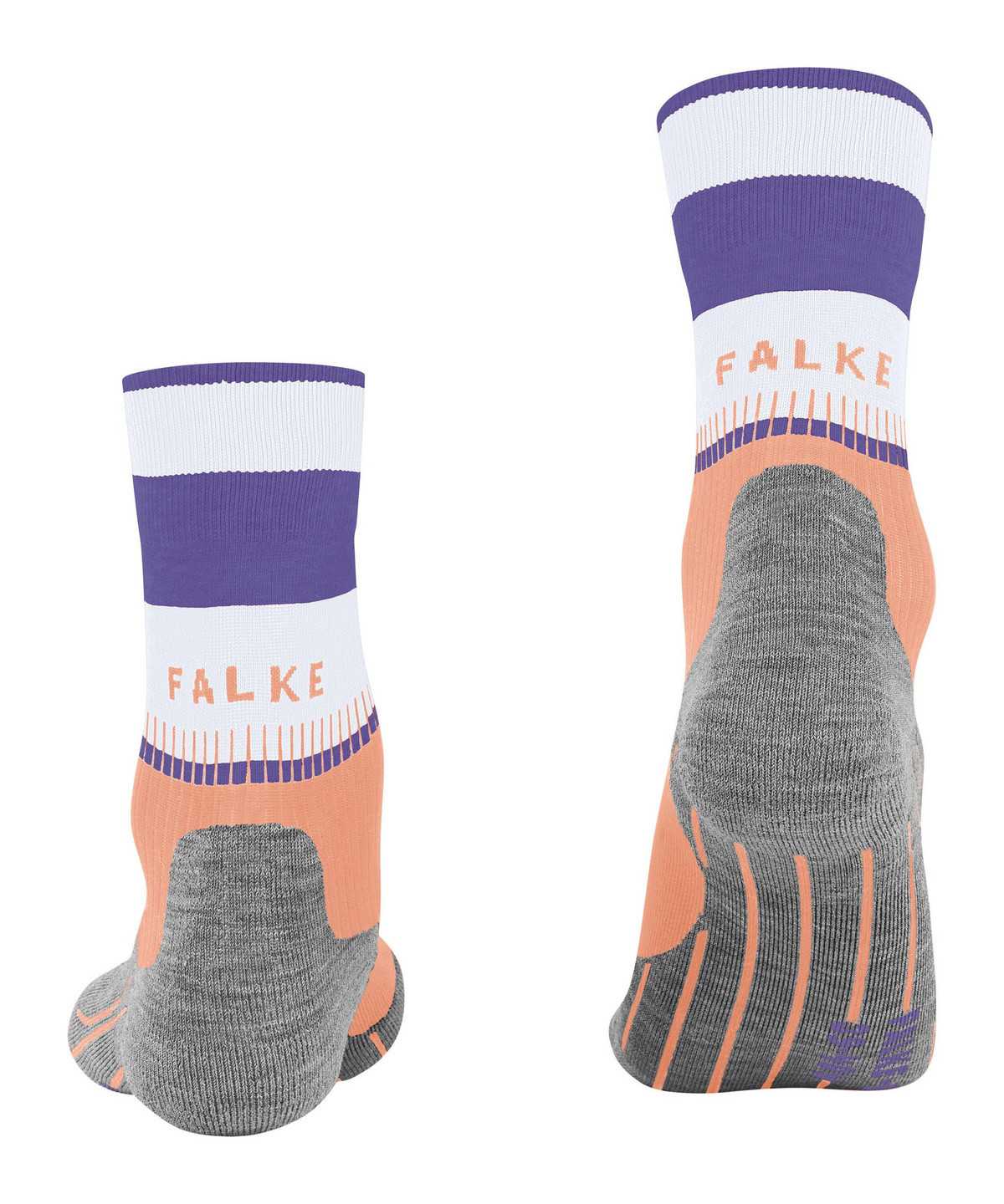 Sports Socks Falke RU4 Endurance Running Socks Damskie Czerwone | VMKJAT-498