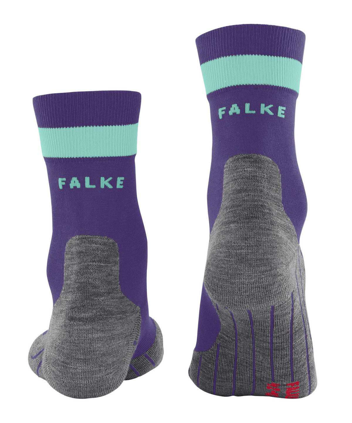 Sports Socks Falke RU4 Endurance Running Socks Damskie Fioletowe | NPOHCU-562