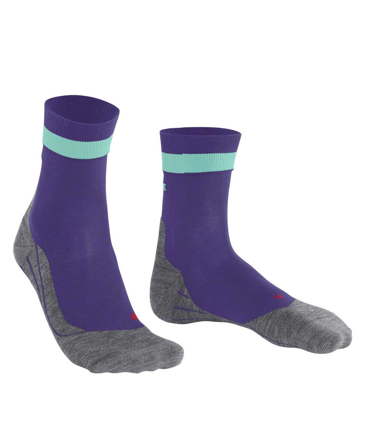 Sports Socks Falke RU4 Endurance Running Socks Damskie Fioletowe | NPOHCU-562