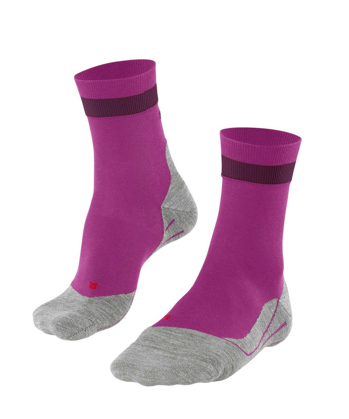 Sports Socks Falke RU4 Endurance Running Socks Damskie Różowe | SQMCJR-532