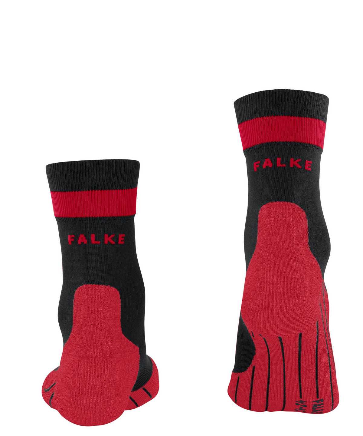 Sports Socks Falke RU4 Endurance Running Socks Damskie Czarne | HIXEZU-468