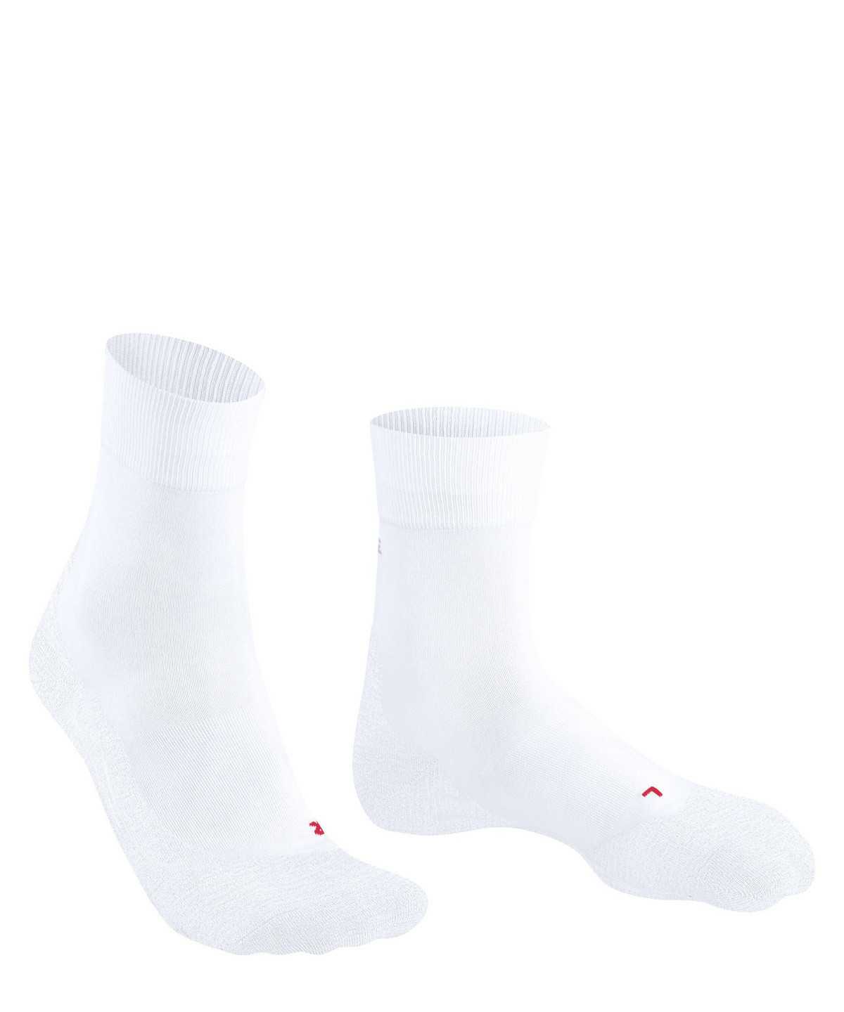 Sports Socks Falke RU4 Endurance Running Socks Damskie Białe | HZRTCI-852