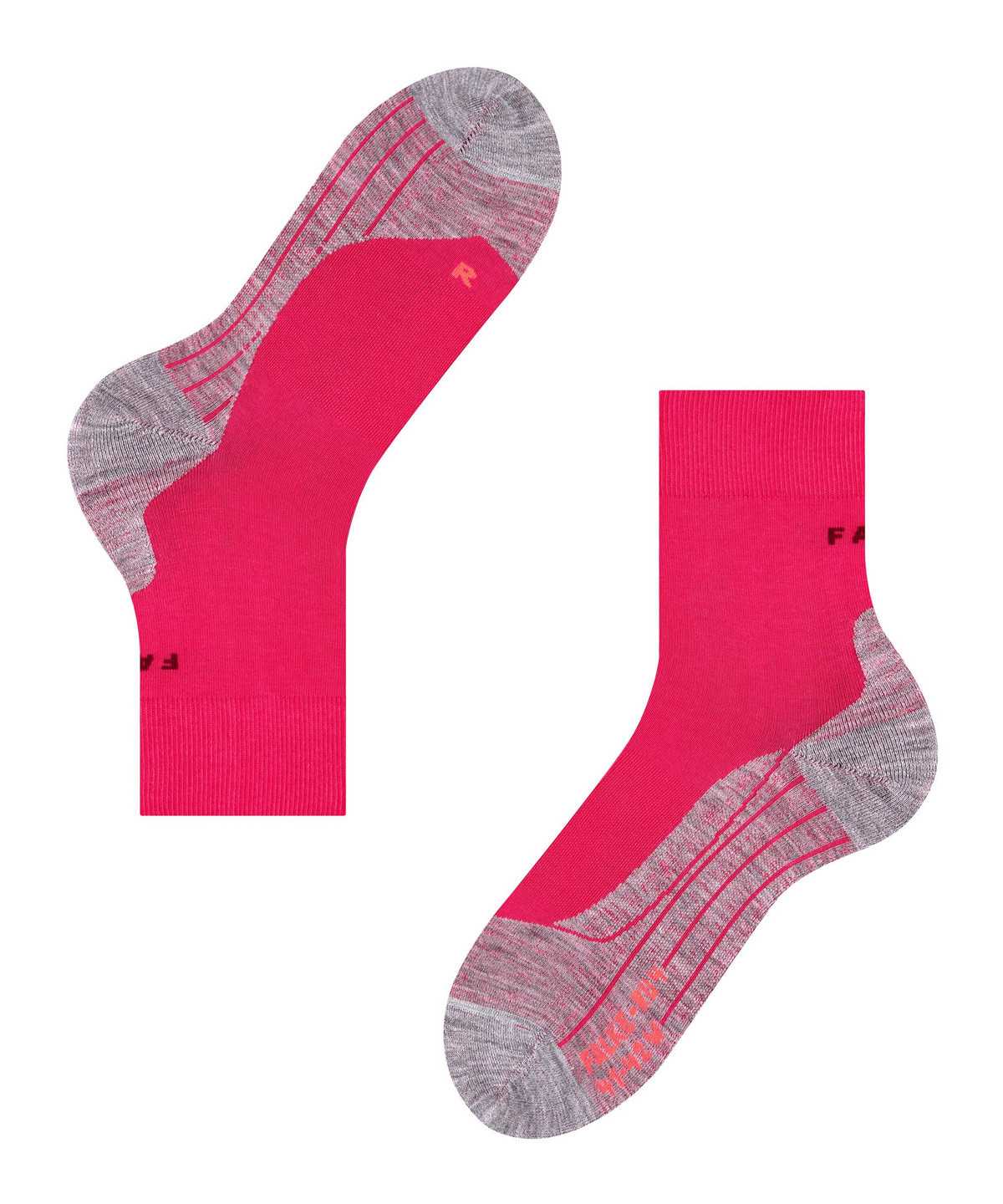 Sports Socks Falke RU4 Endurance Running Socks Damskie Czerwone | UHQWLF-269