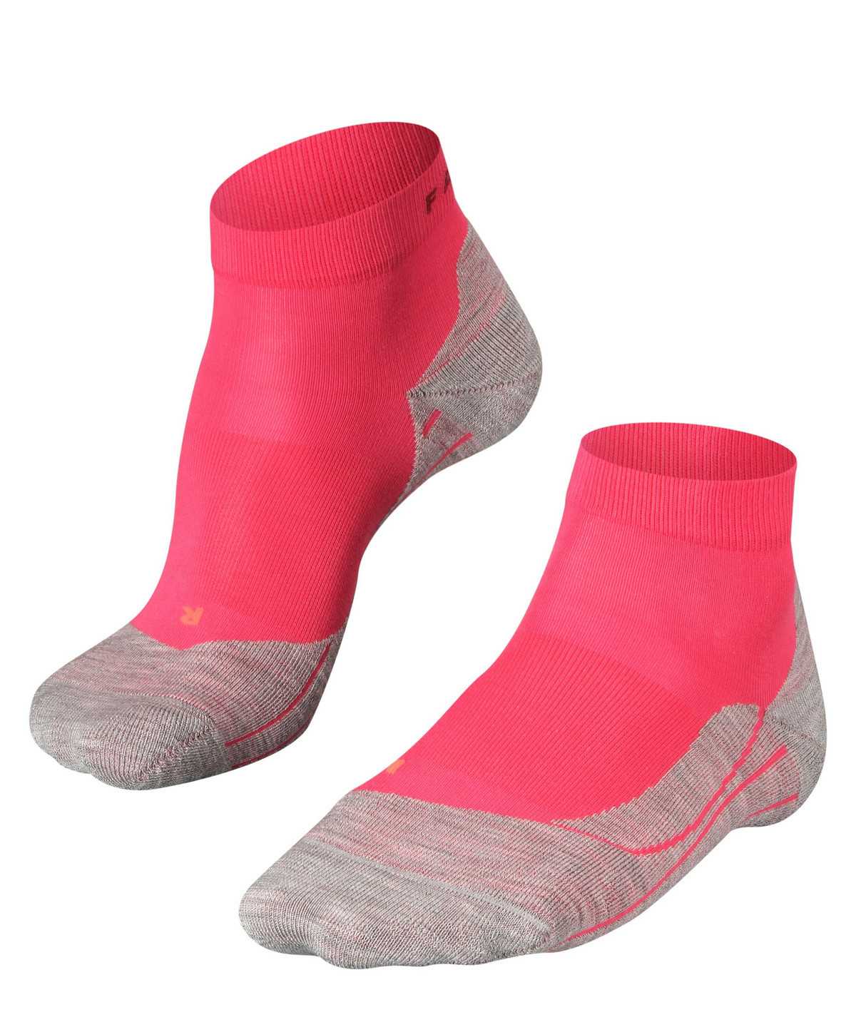 Sports Socks Falke RU4 Endurance Short Running Short sock Damskie Czerwone | QOPDHS-839