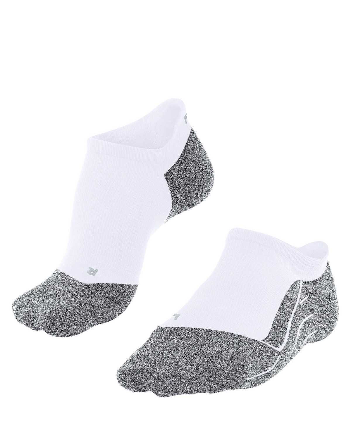 Sports Socks Falke RU4 Light Performance Invisible Running Invisibles Damskie Białe | UIFMRB-598