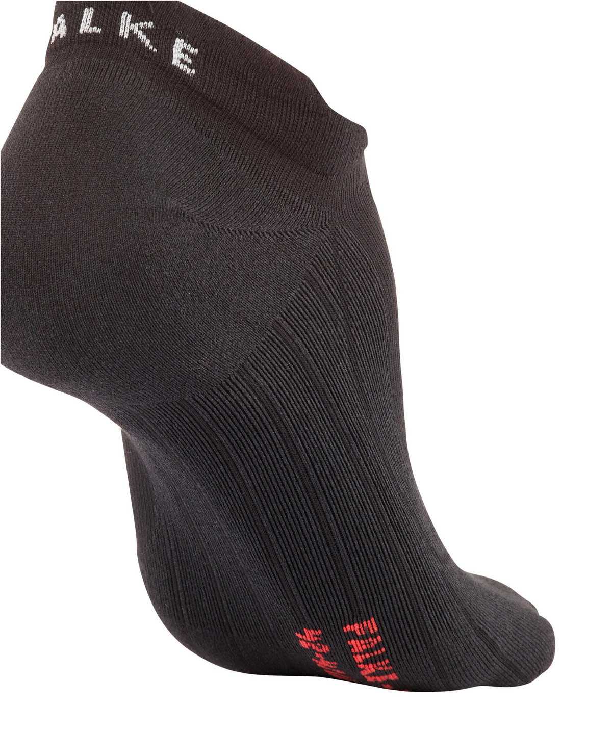 Sports Socks Falke RU4 Light Performance Invisible Running Invisibles Damskie Czarne | PJBKUT-724