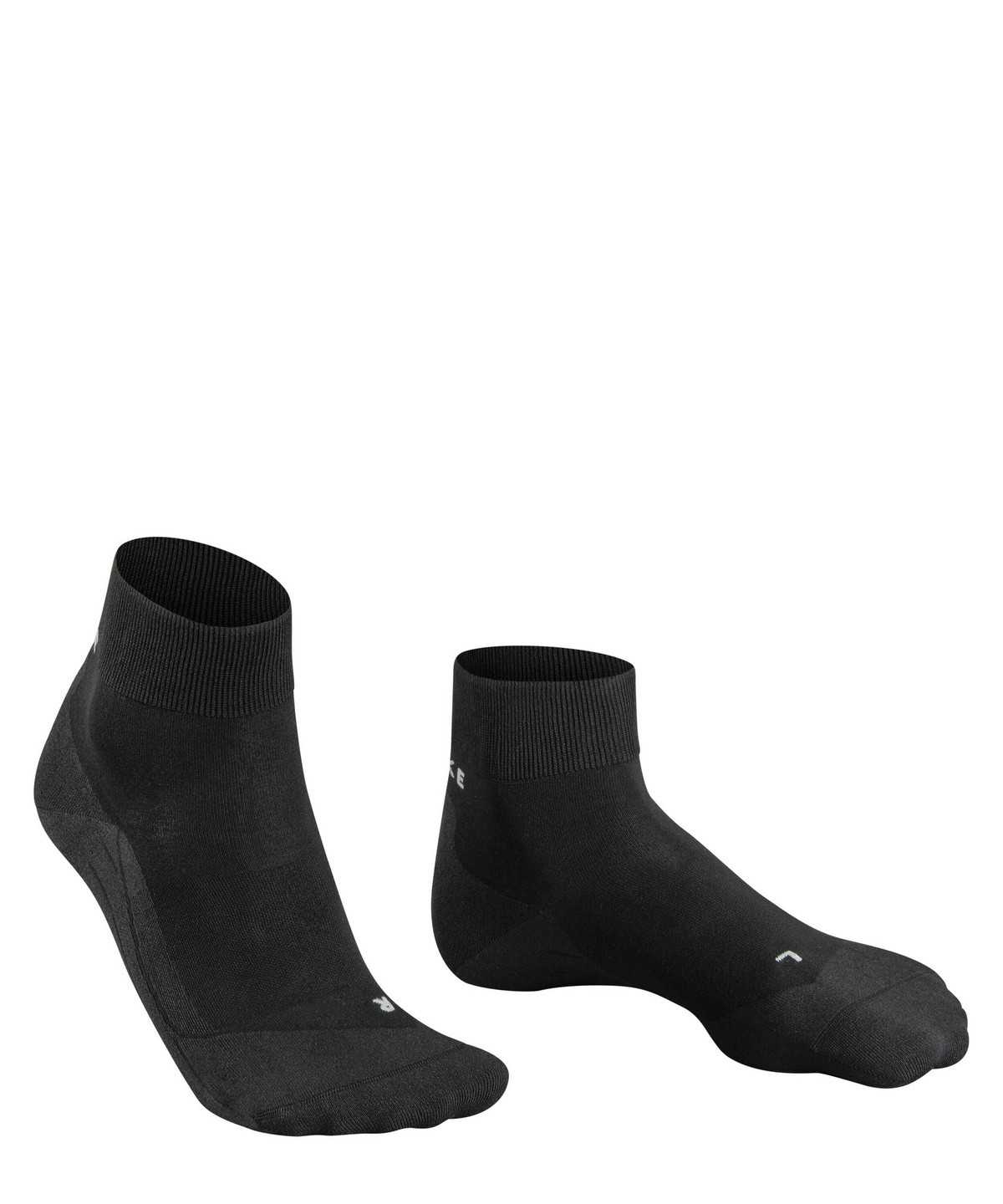 Sports Socks Falke RU4 Light Performance Short Running Short sock Damskie Czarne | WJSAZG-249