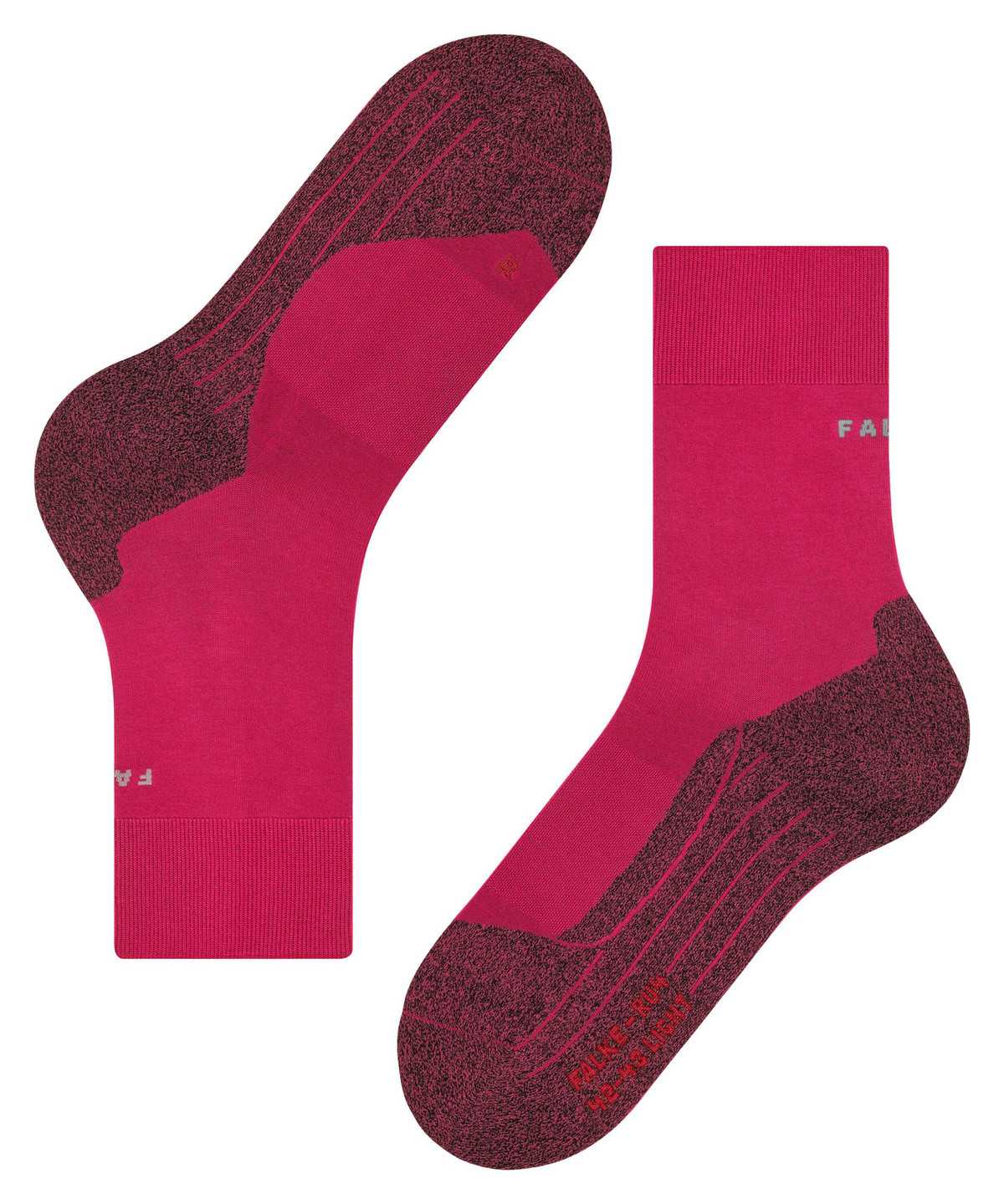 Sports Socks Falke RU4 Light Performance Running Socks Damskie Czerwone | RKNMFY-315