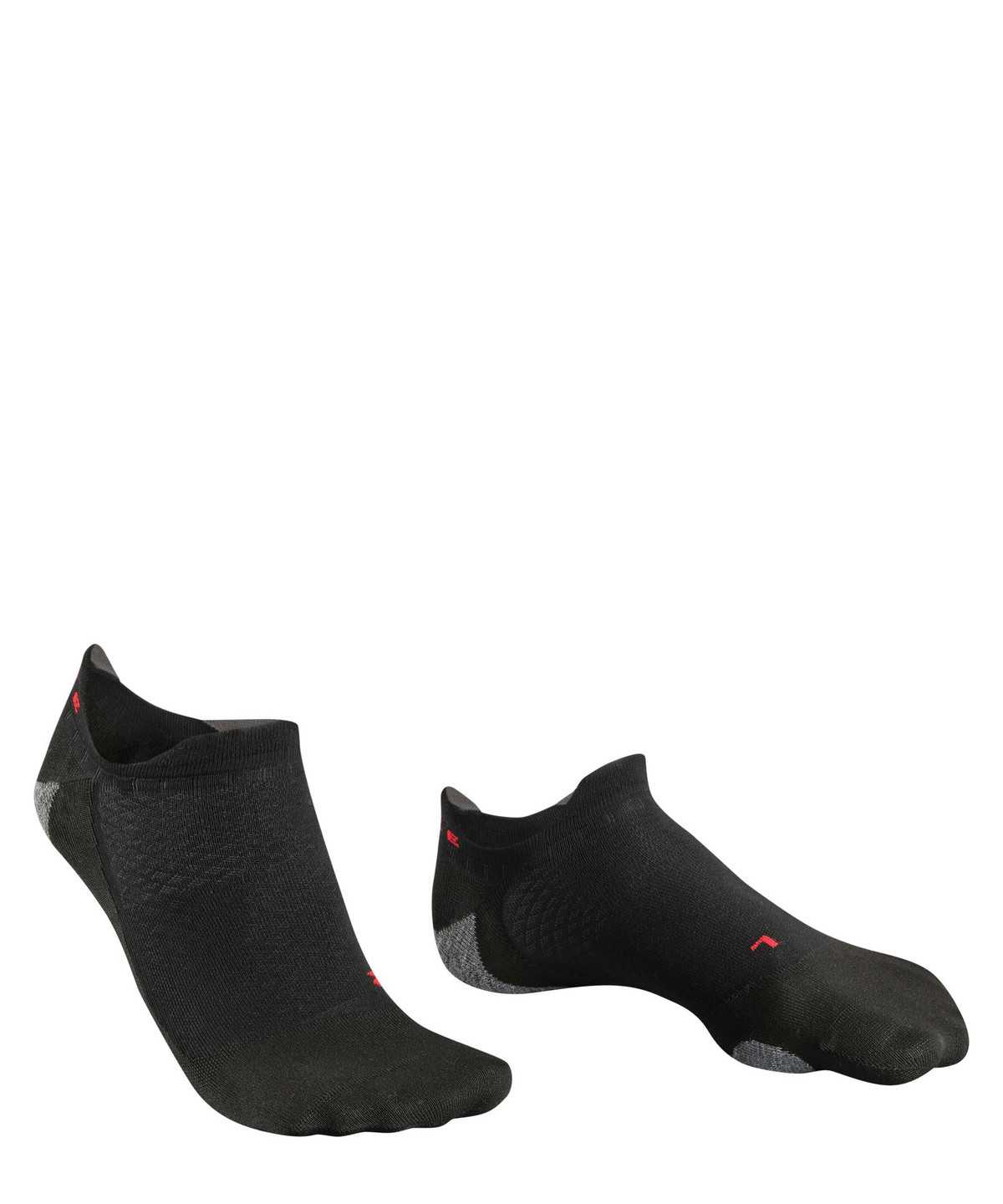 Sports Socks Falke RU5 Race Invisible Running Invisibles Damskie Czarne | ISGLJV-241