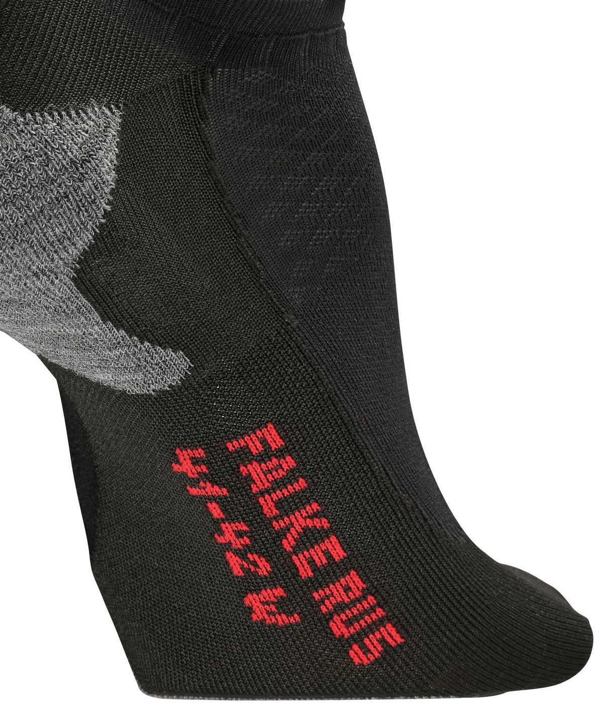 Sports Socks Falke RU5 Race Invisible Running Invisibles Damskie Czarne | ISGLJV-241