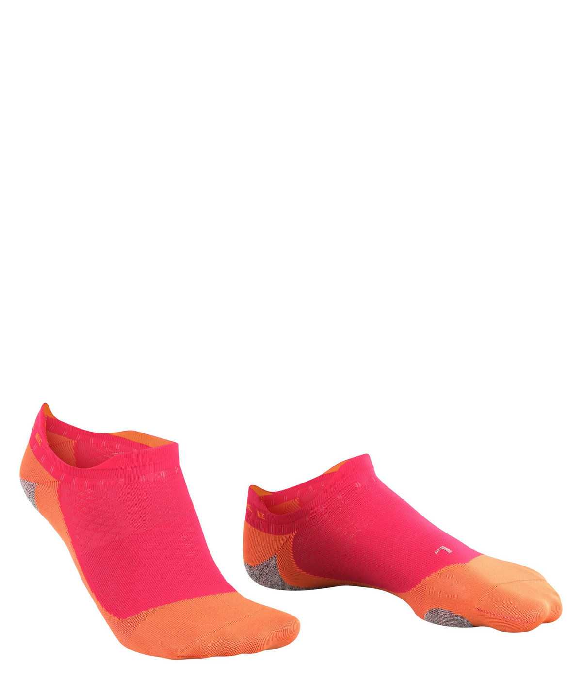 Sports Socks Falke RU5 Race Invisible Running Invisibles Damskie Czerwone | TXLIWU-296