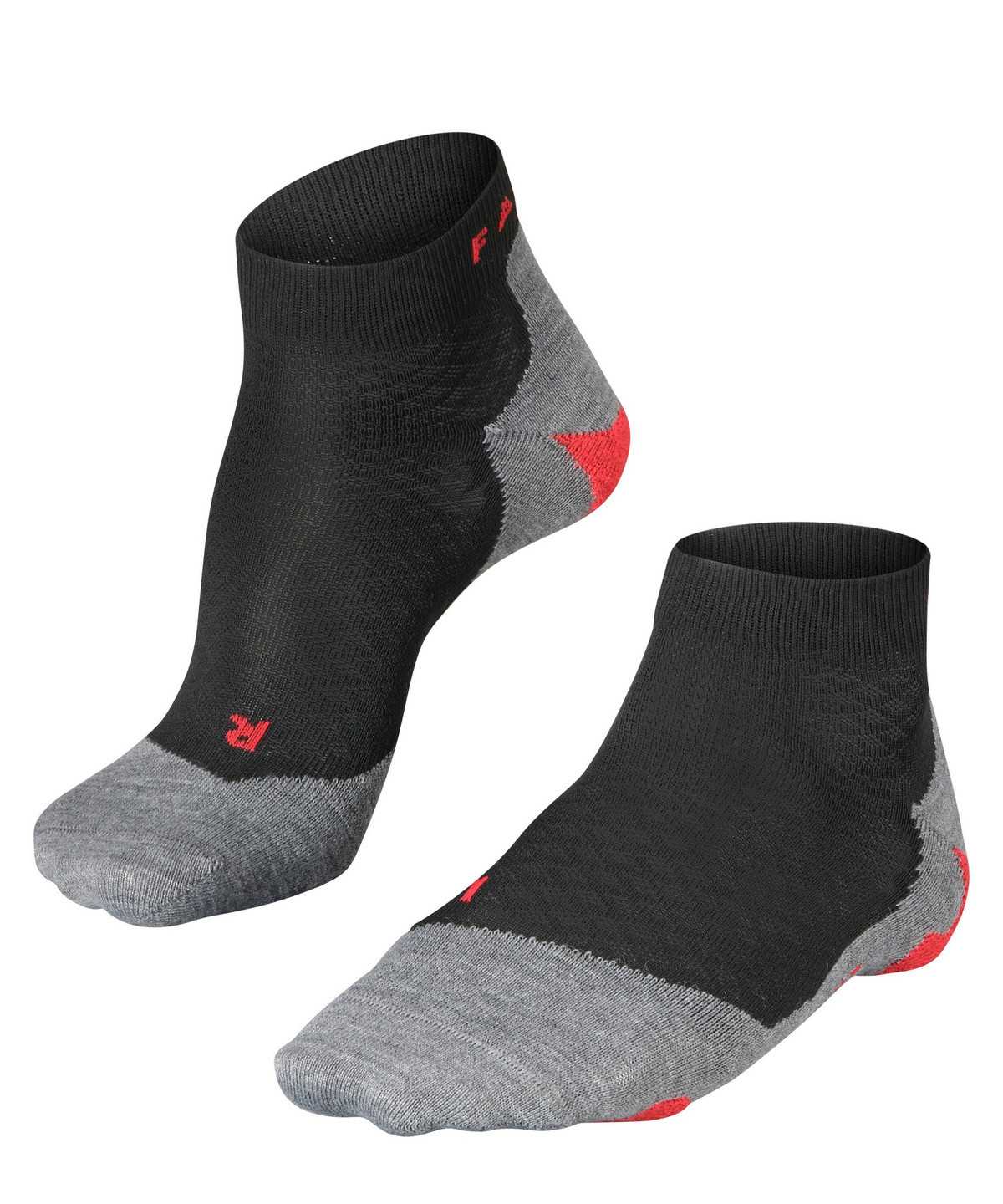 Sports Socks Falke RU5 Race Short Running Short sock Damskie Czarne | KYPISV-328