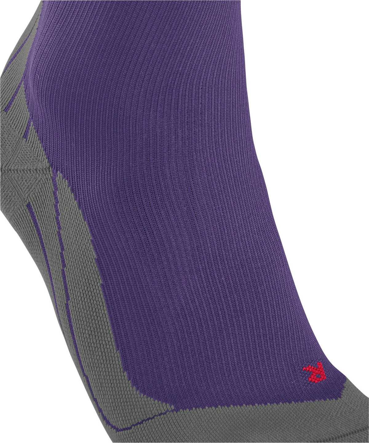 Sports Socks Falke RU Compression Energy Running Knee-high Socks Damskie Fioletowe | BOMGQY-458