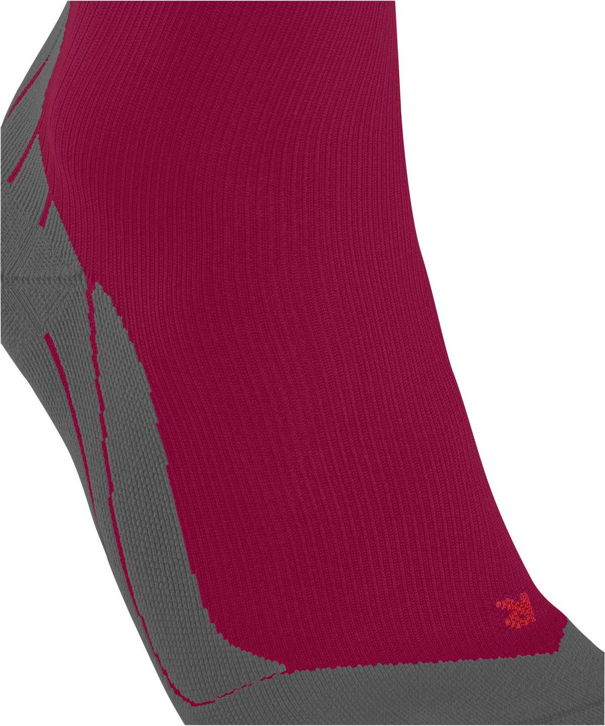 Sports Socks Falke RU Compression Energy Running Knee-high Socks Damskie Czerwone | IYBFUO-609