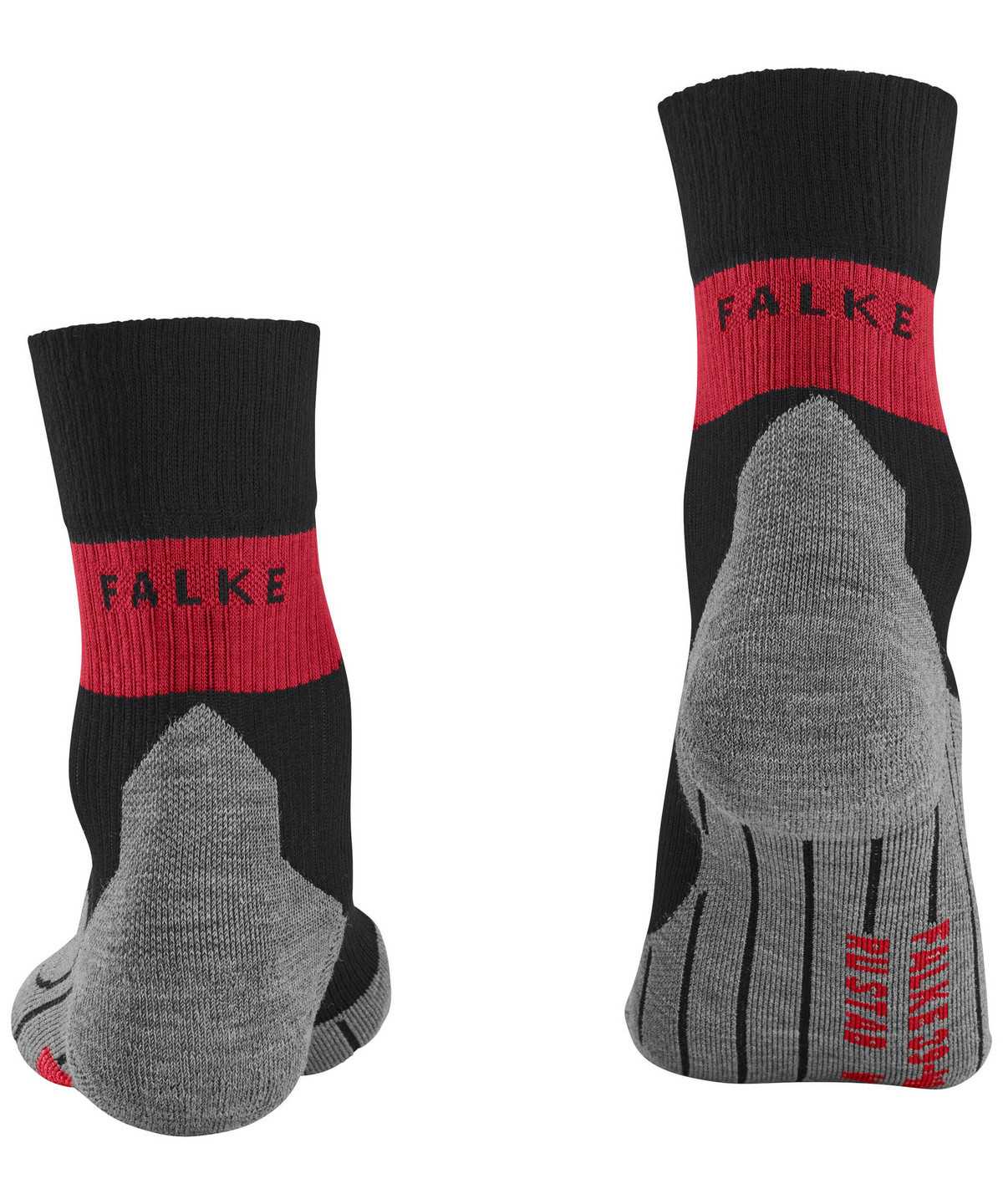 Sports Socks Falke RU Compression Stabilizing Running Socks Damskie Czarne | DJIFPV-843