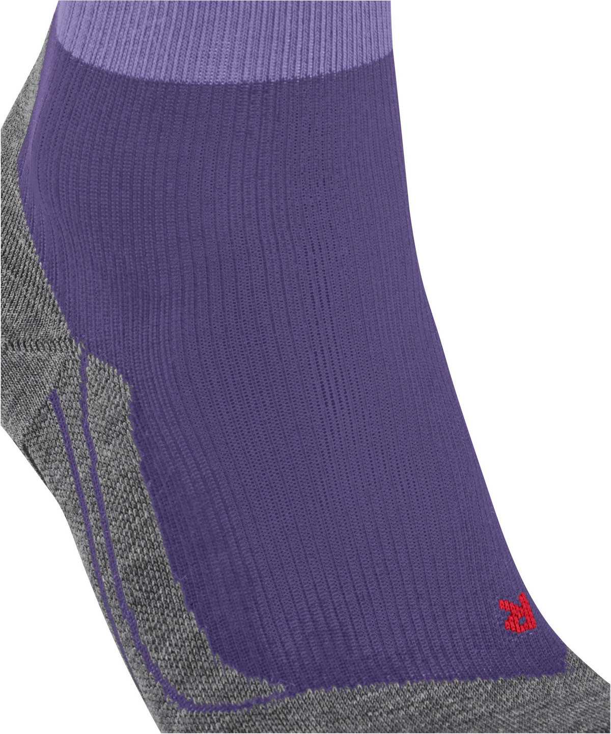 Sports Socks Falke RU Compression Stabilizing Running Socks Damskie Fioletowe | MSJXWE-091