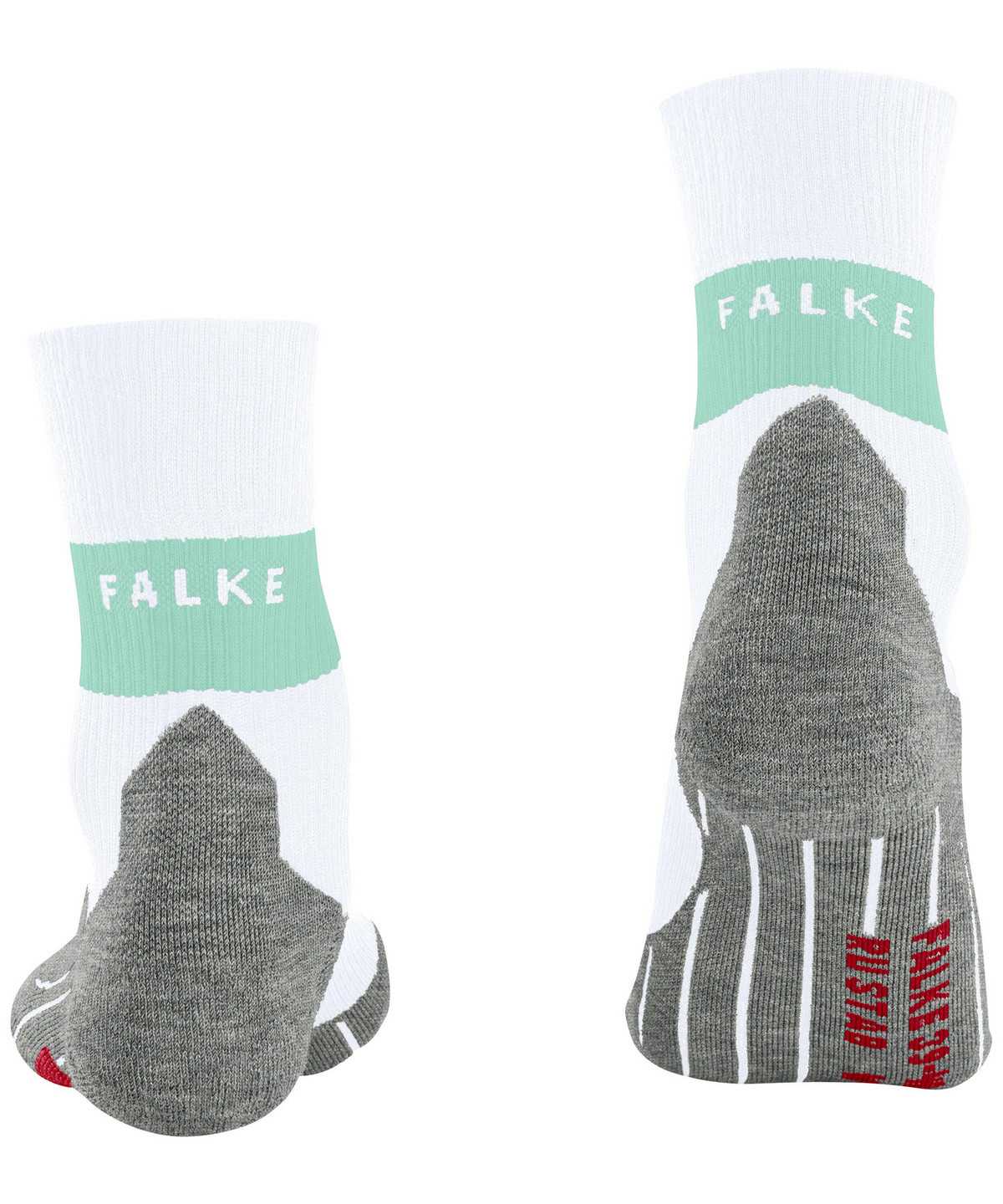 Sports Socks Falke RU Compression Stabilizing Running Socks Damskie Białe | UTGFJY-798