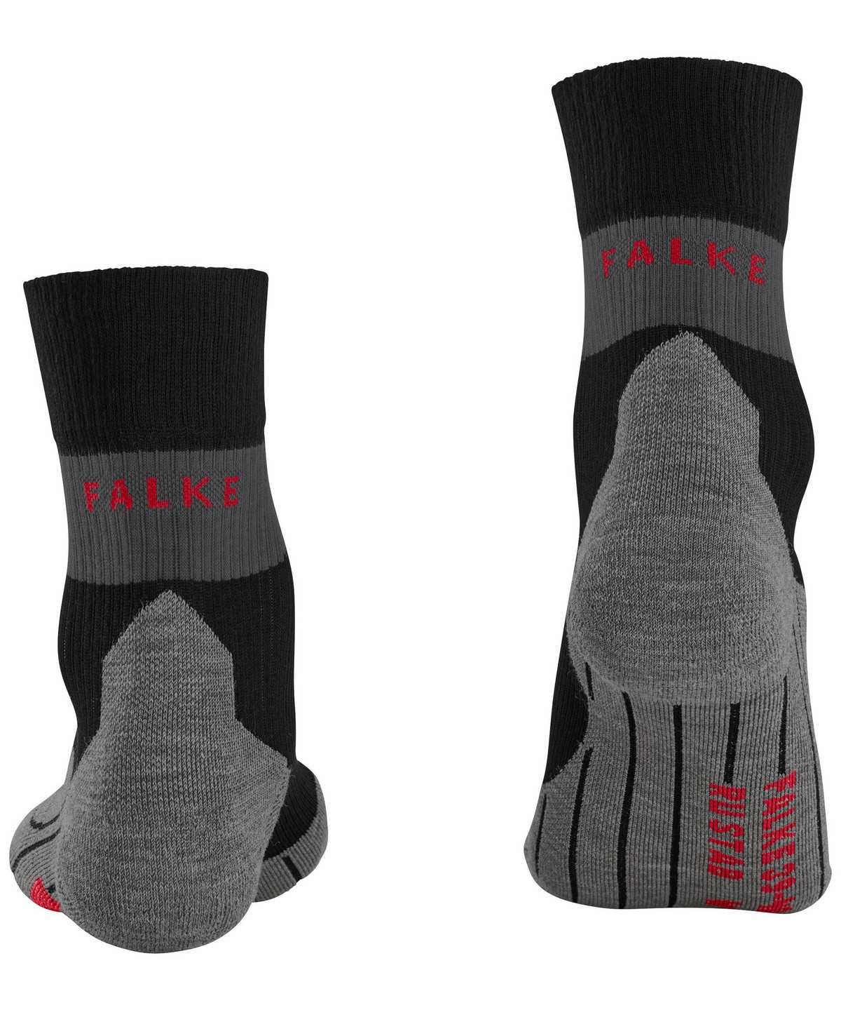 Sports Socks Falke RU Compression Stabilizing Running Socks Damskie Czarne | EXMHQW-104