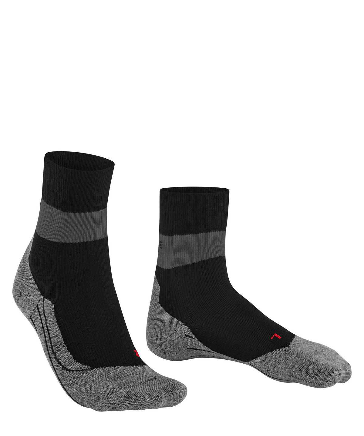 Sports Socks Falke RU Compression Stabilizing Running Socks Damskie Czarne | EXMHQW-104