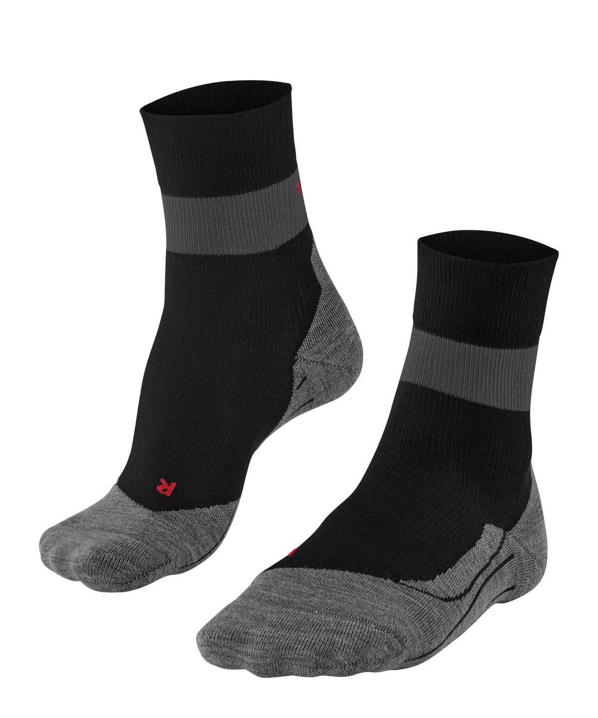 Sports Socks Falke RU Compression Stabilizing Running Socks Damskie Czarne | EXMHQW-104