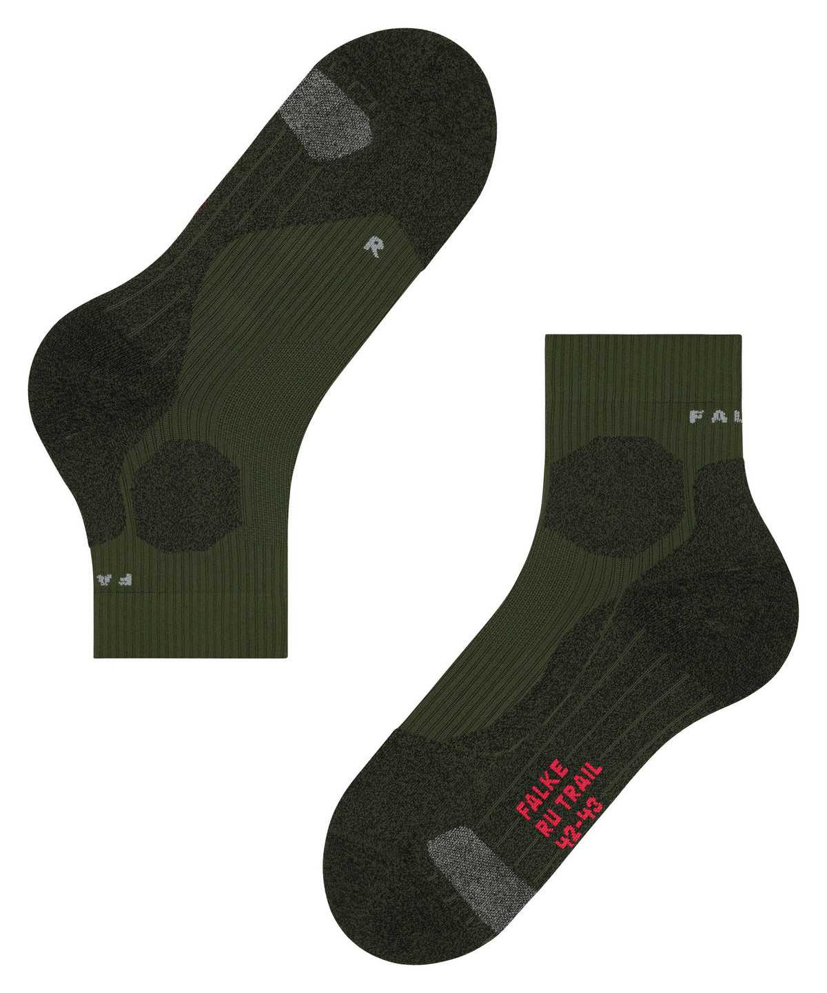 Sports Socks Falke RU Trail Grip Running Socks Damskie Zielone | BYVIAT-641