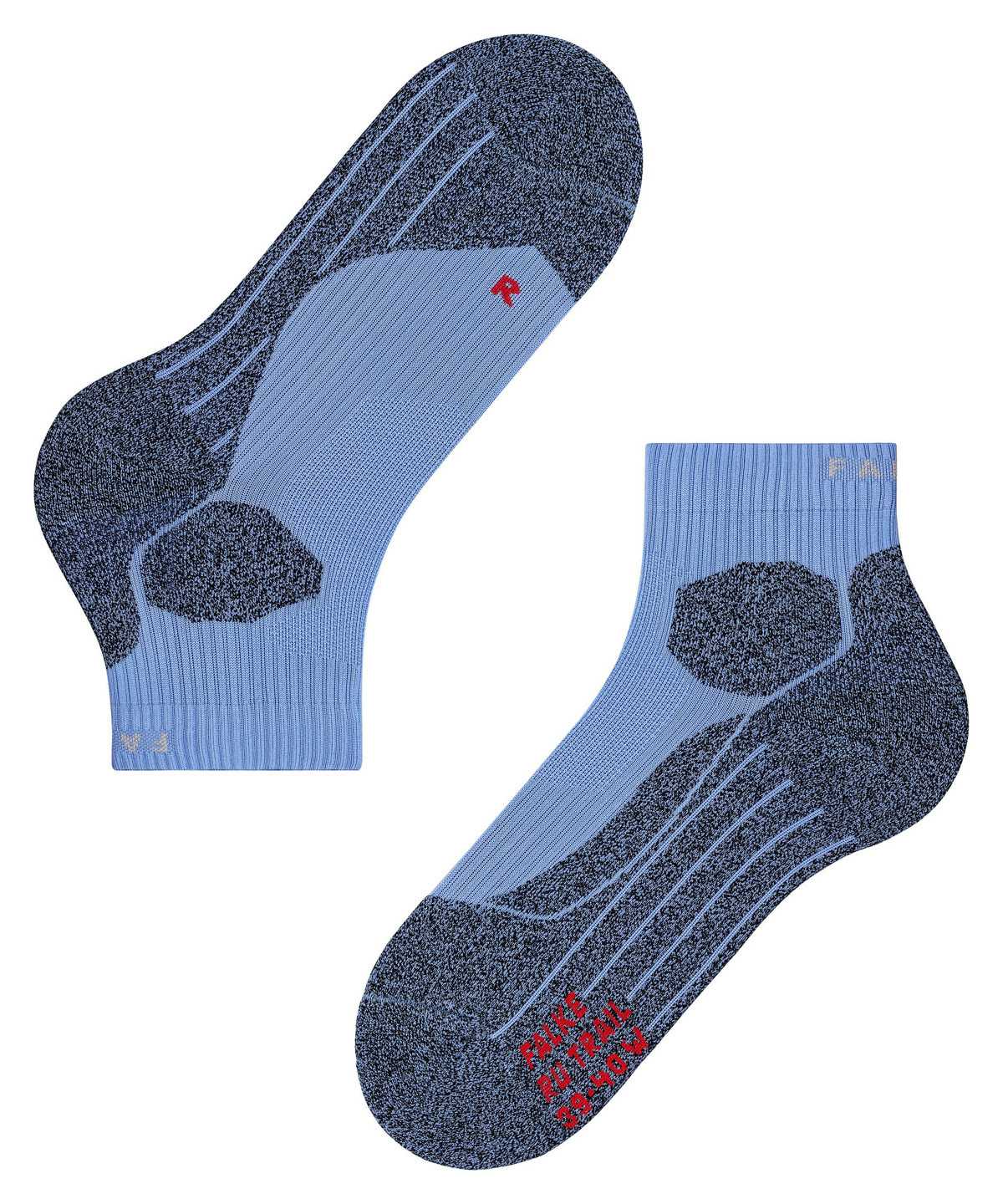 Sports Socks Falke RU Trail Running Socks Damskie Niebieskie | EPILVZ-802